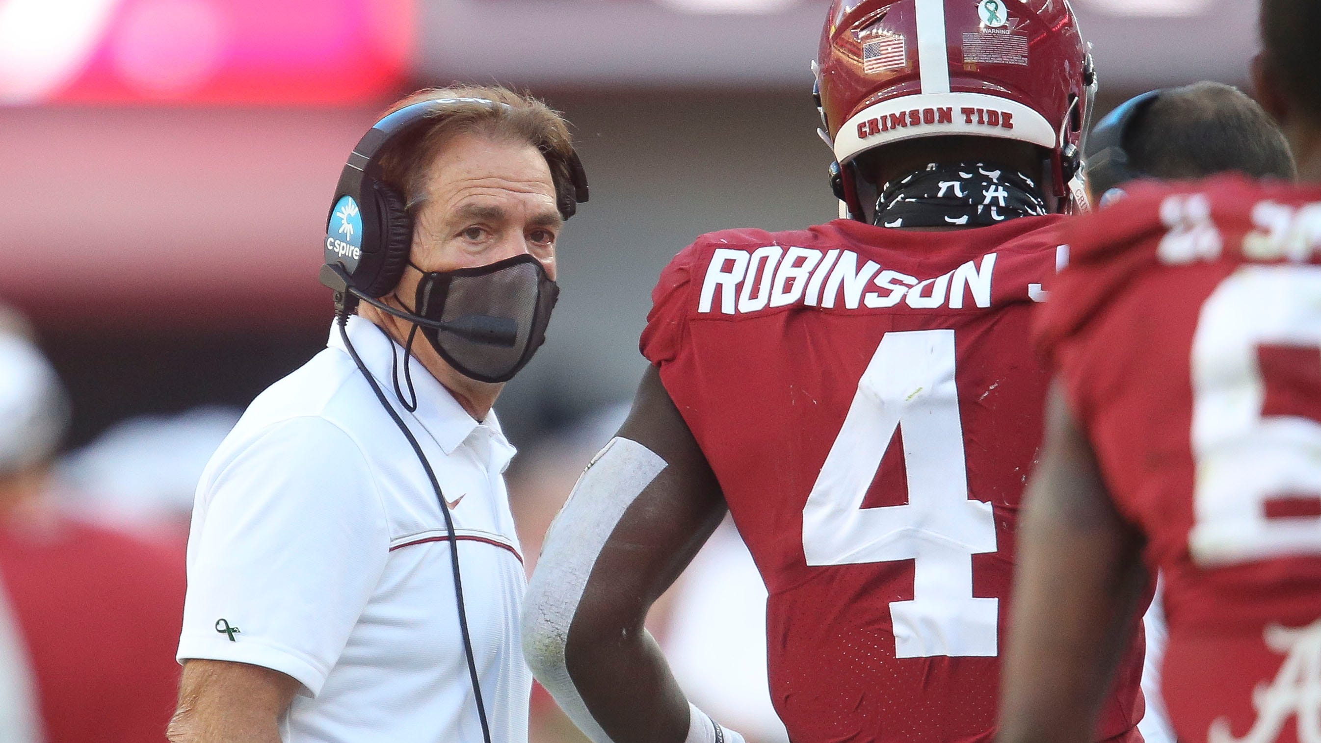 Will Nick Saban be able to coach remotely when Alabama plays UGA?