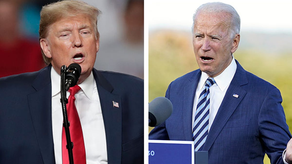 2020 election Trump and Biden are tied in swing state Florida