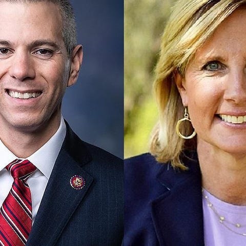 Anthony Brindisi and Claudia Tenney