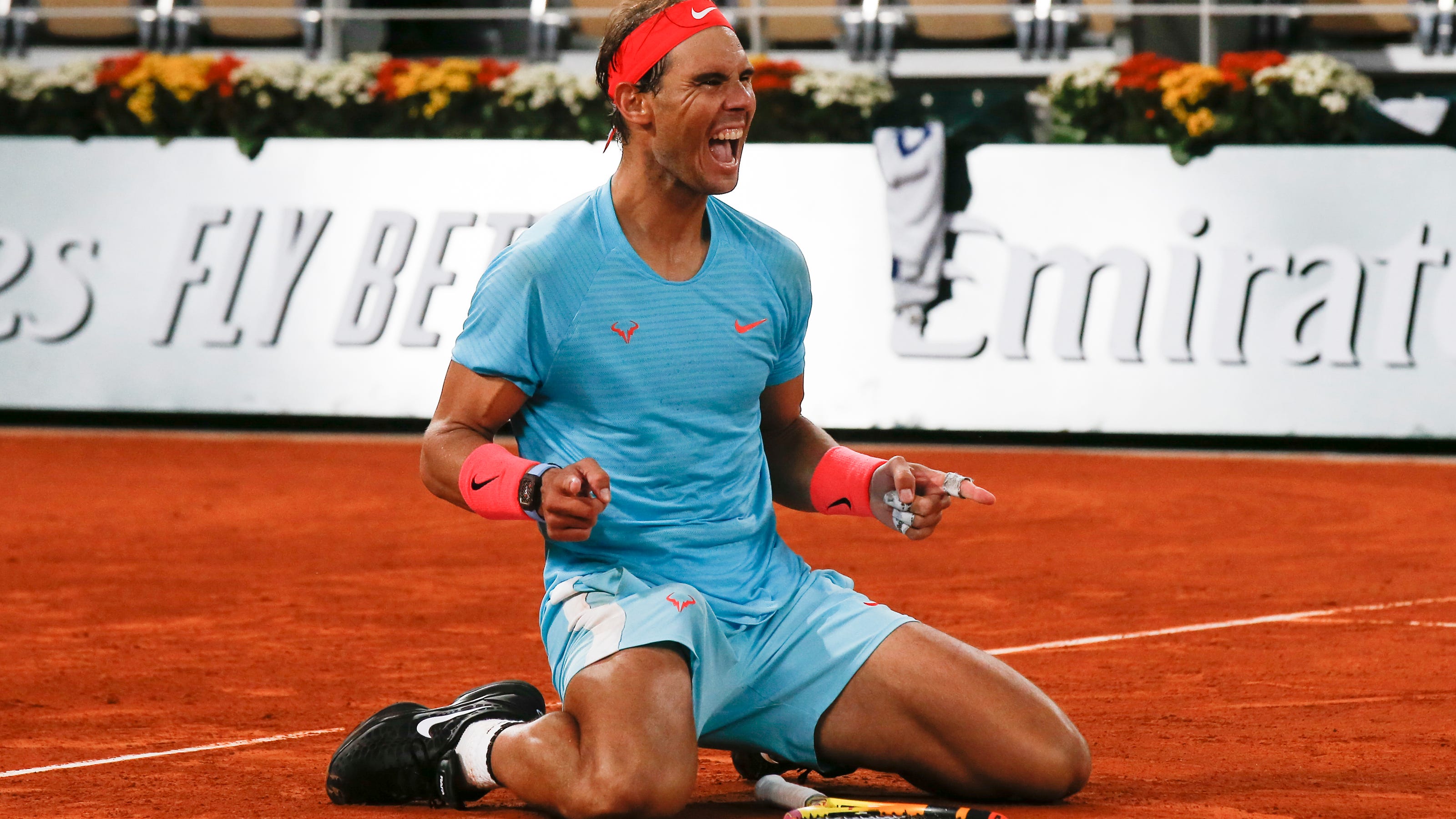 Rafael Nadal dominates, gets recordtying 20th Slam title at French Open