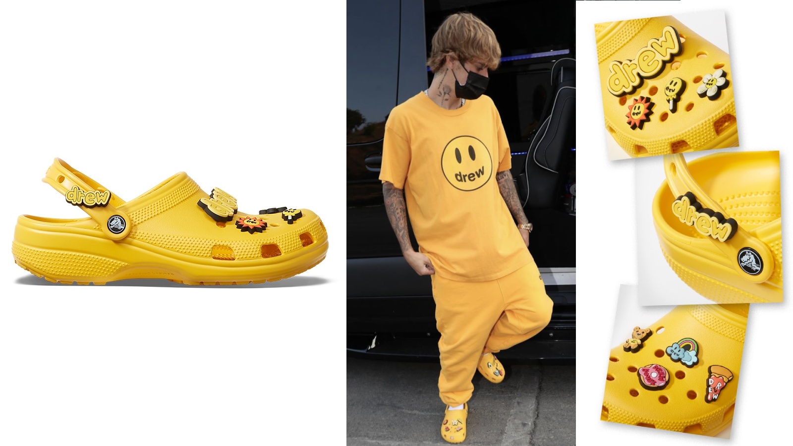 Justin Bieber Crocs collaboration 
