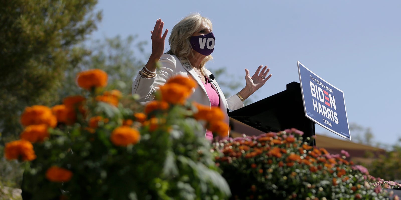 Jill Biden Brings Democratic Presidential Campaign To El Paso At Utep