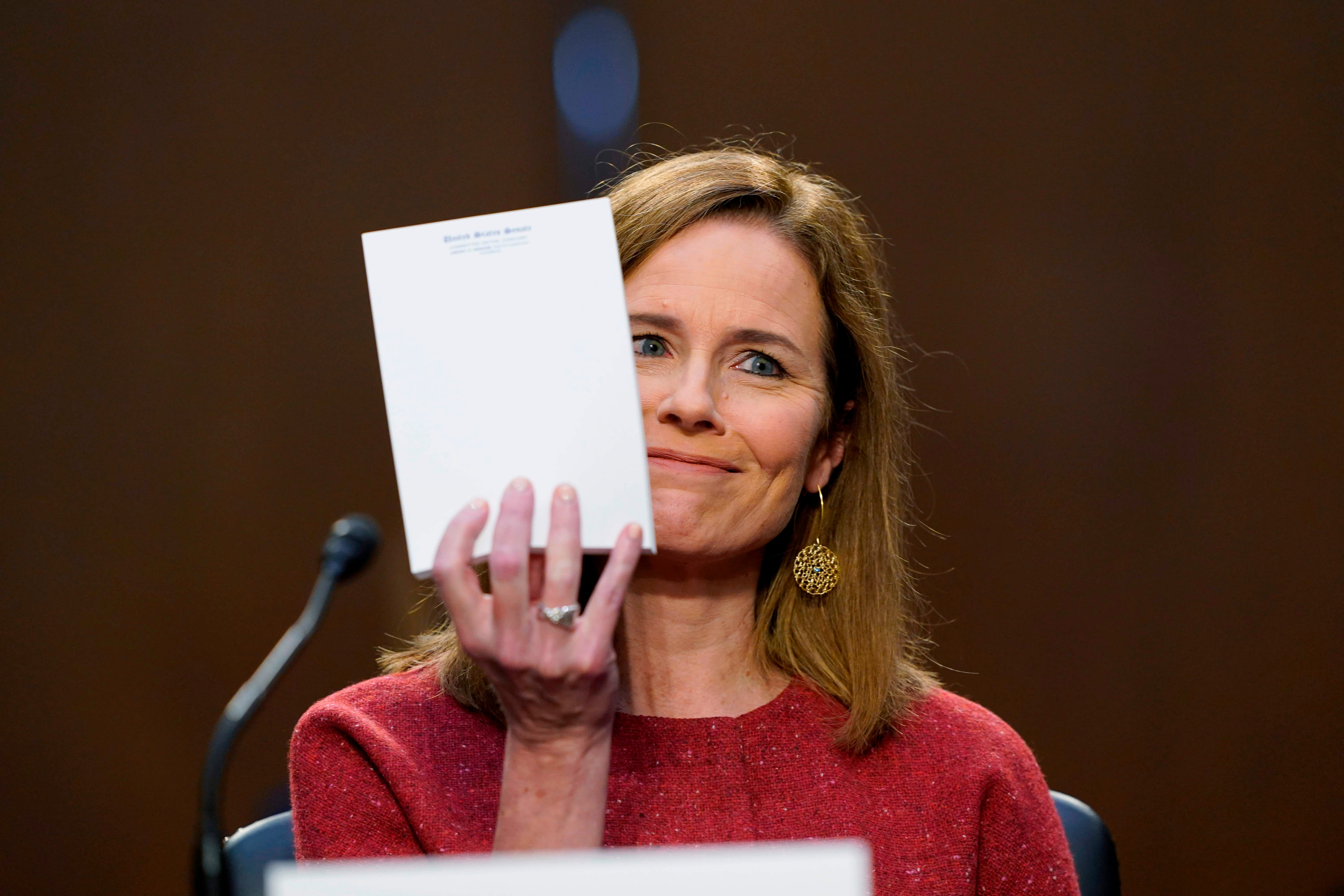 Supreme Court Nominee Amy Coney Barrett Facing Questions From Senators