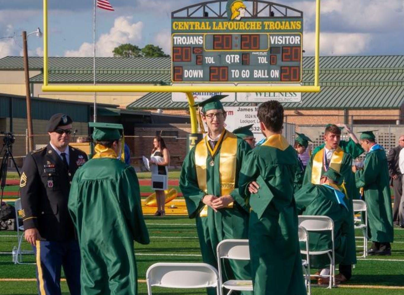 Here's a schedule of high school and college graduations in Terrebonne