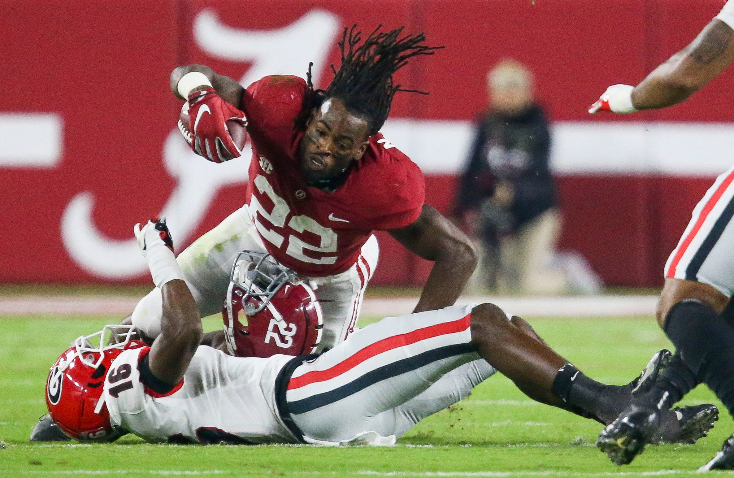 No. 2 Alabama vs. No. 3 UGA Bulldogs football video highlights, score