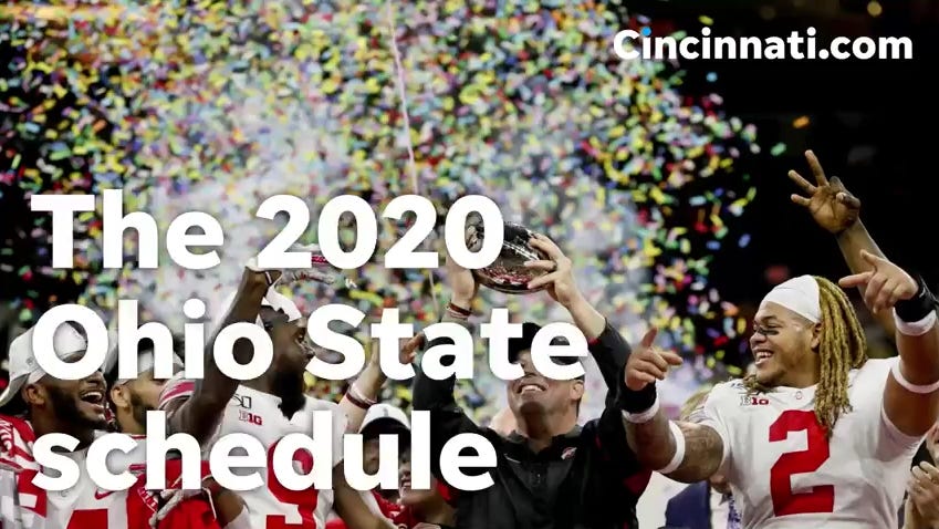 Download Nebraska Football Schedule 2020 PNG