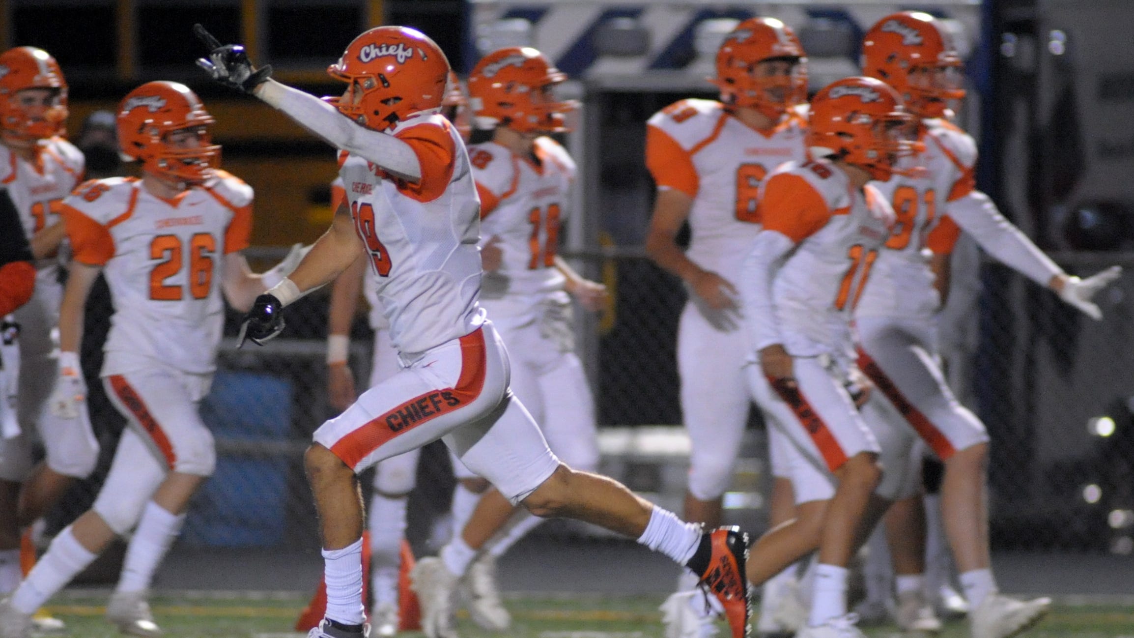Cherokee football beats Shawnee with lastminute touchdown
