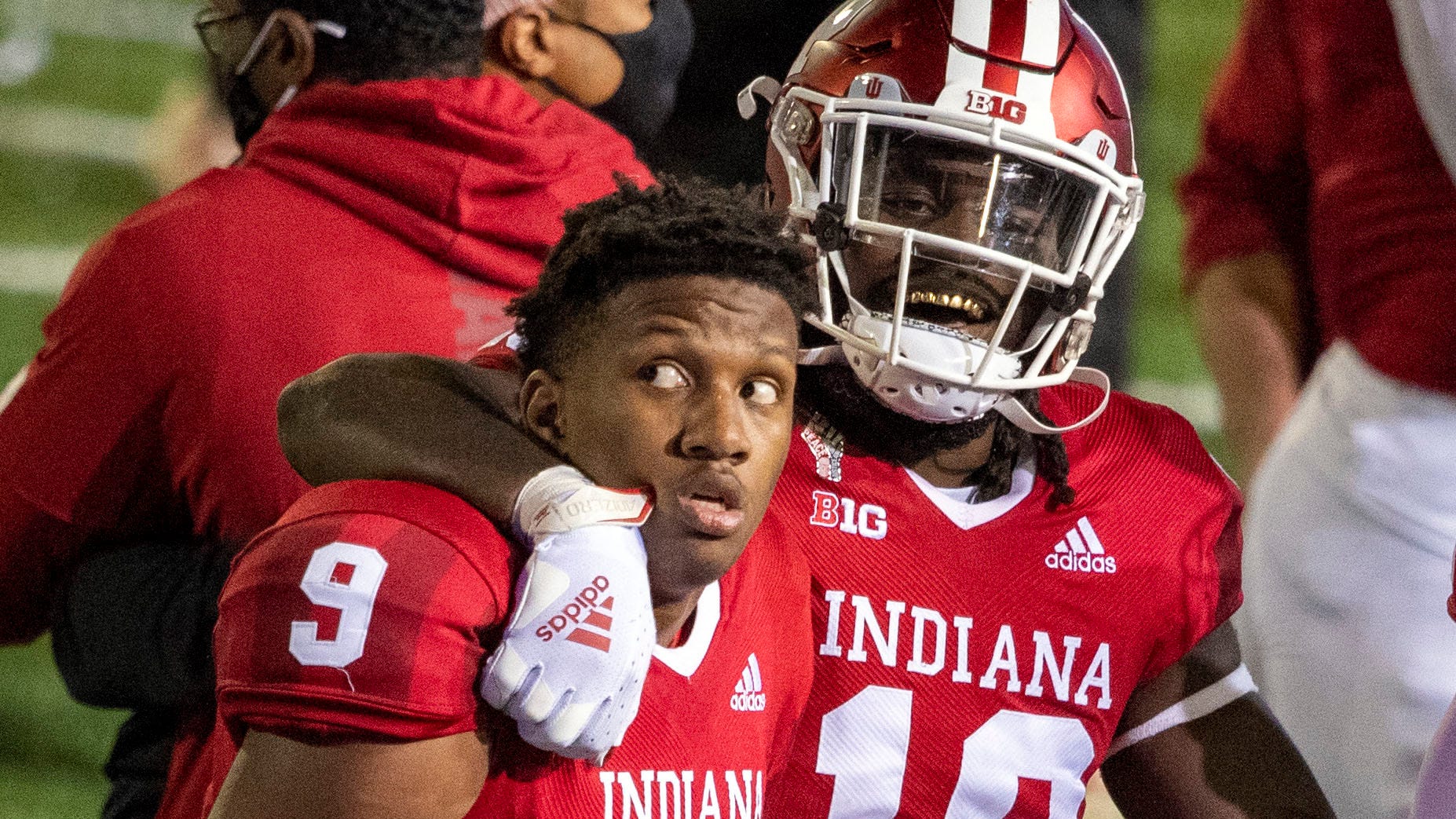 IU football at receiver shine when it matters