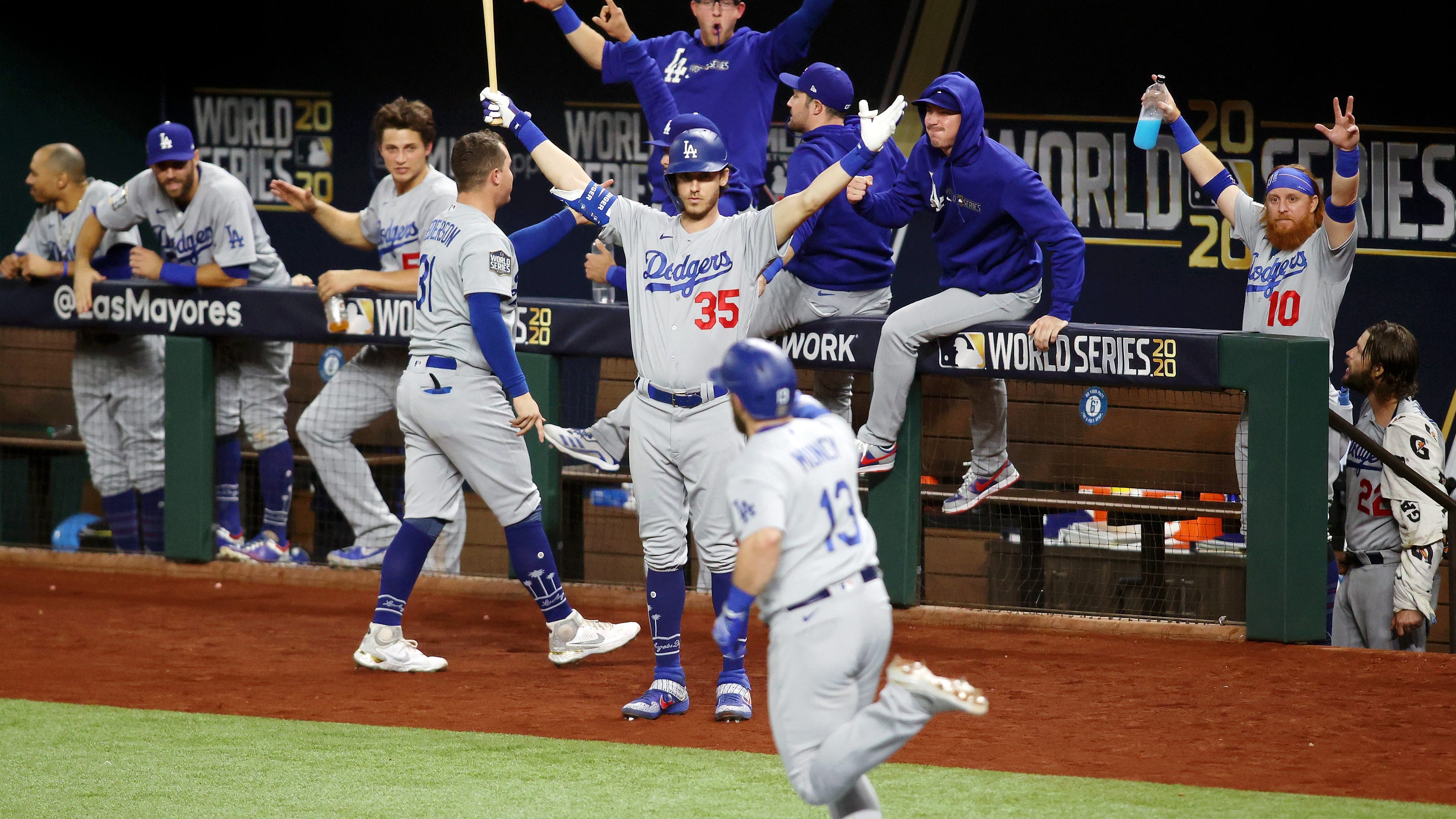 Dodgers win Game 5, on brink of first World Series title since 1988