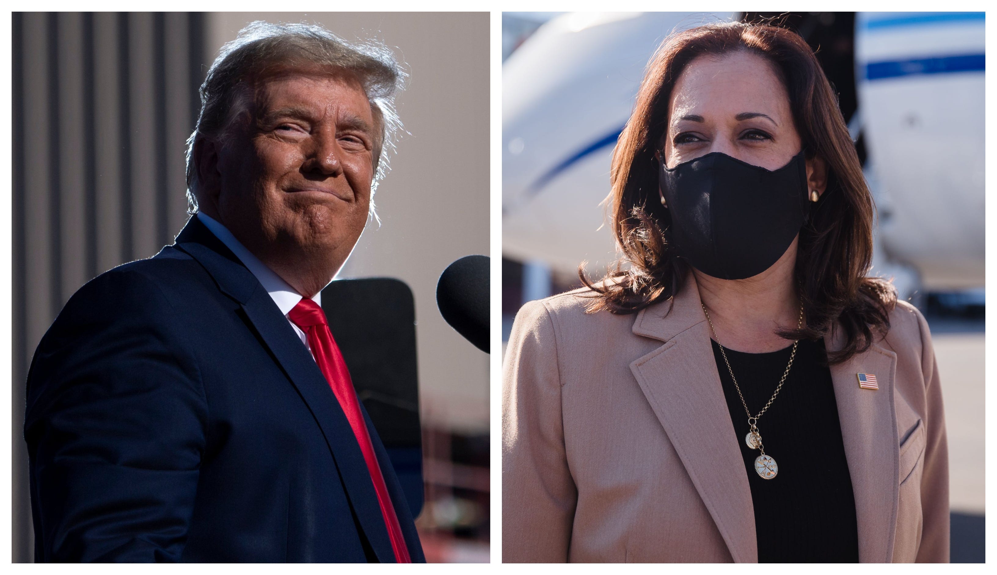 Donald Trump Y Kamala Harris Realizaron Mitines En Arizona