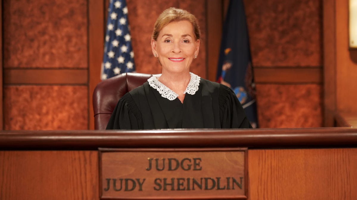 Judge Judy continues rule of court TV on IMDb streaming service