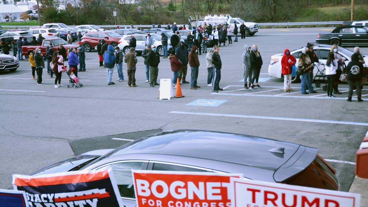 Election Day In Monroe County Pennsylvania