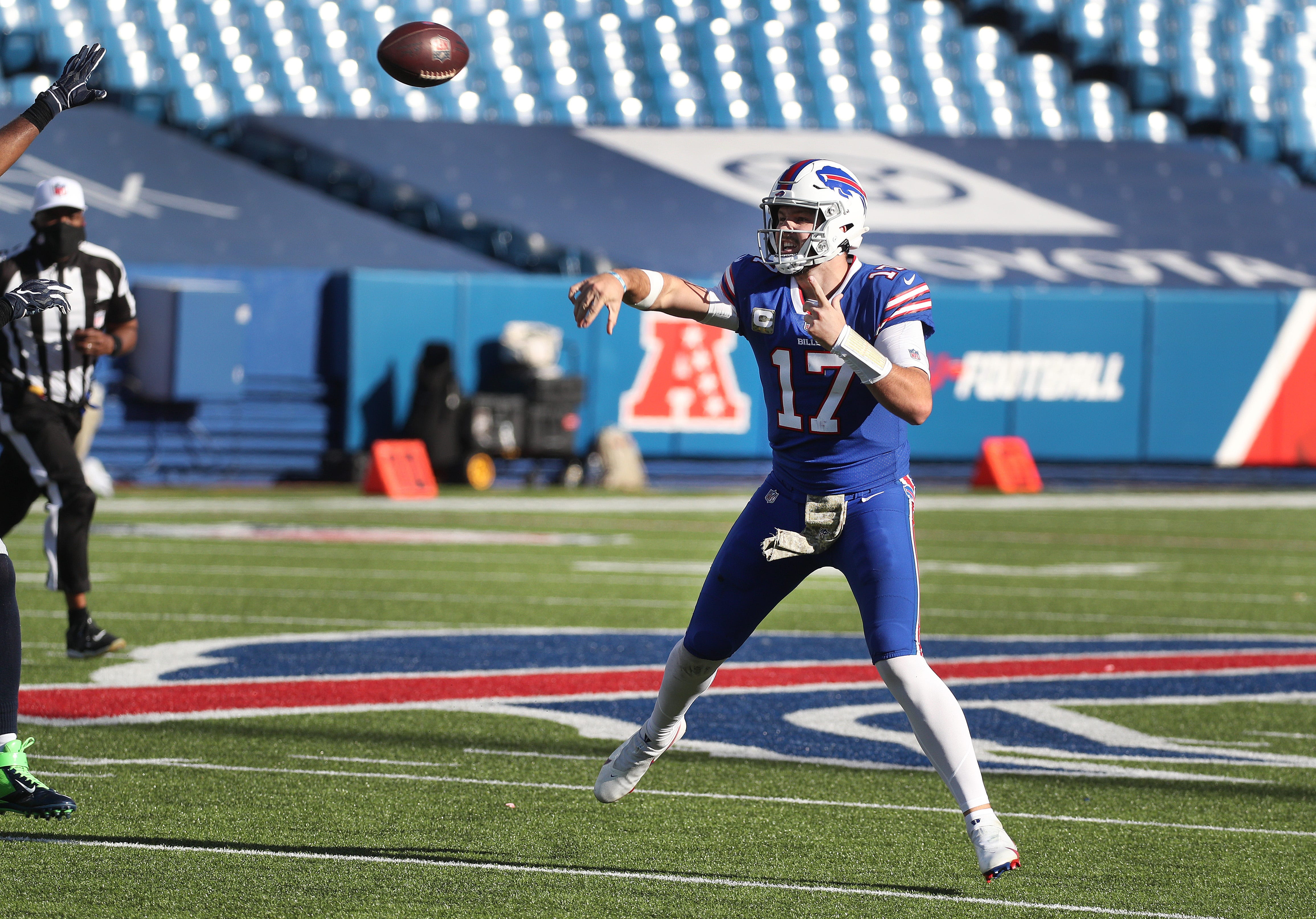 Josh Allen AFC Offensive Player Of The Week Award For Buffalo Bills