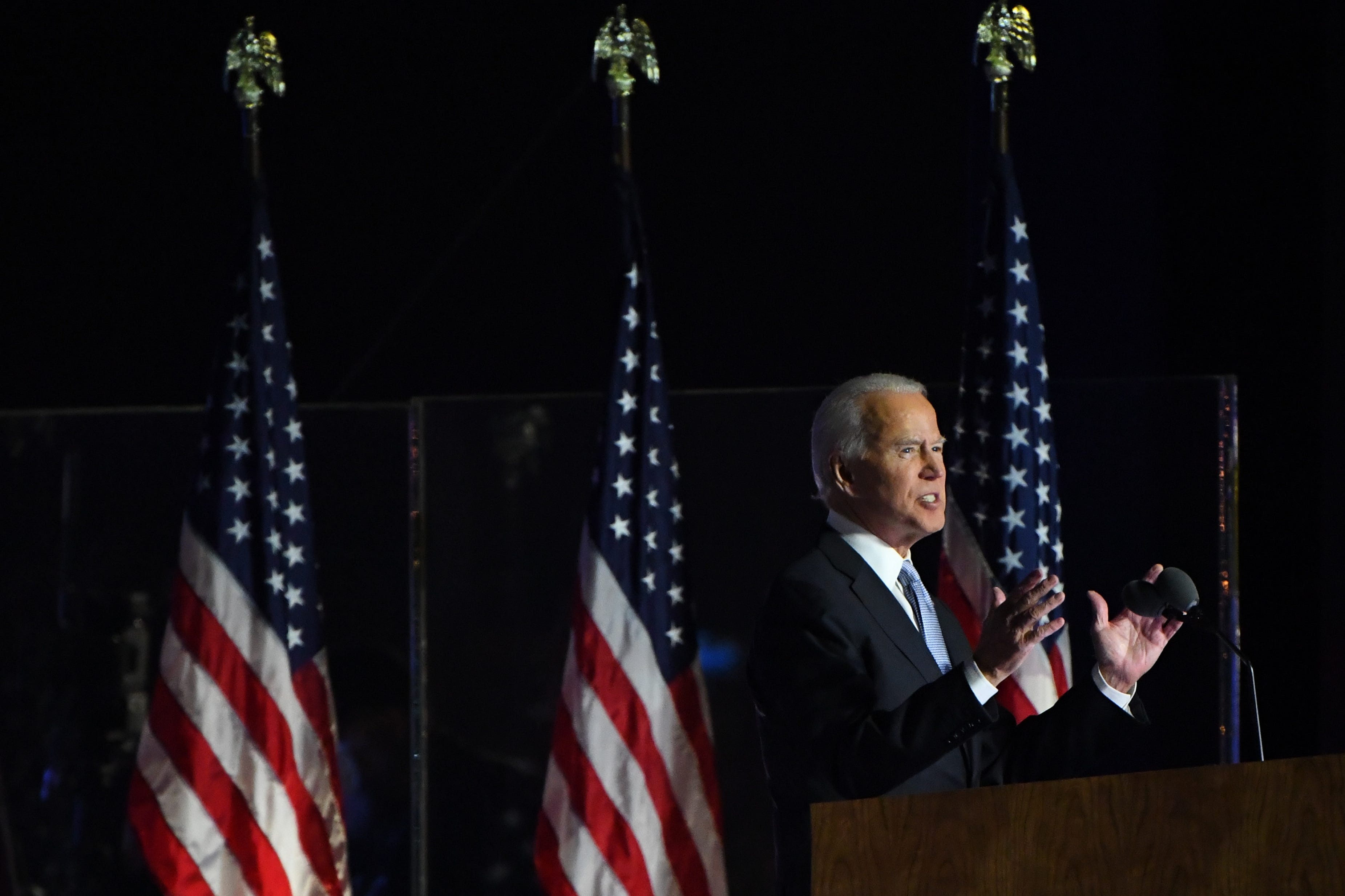 Read Transcript Of What Biden Said In First Speech As President-elect