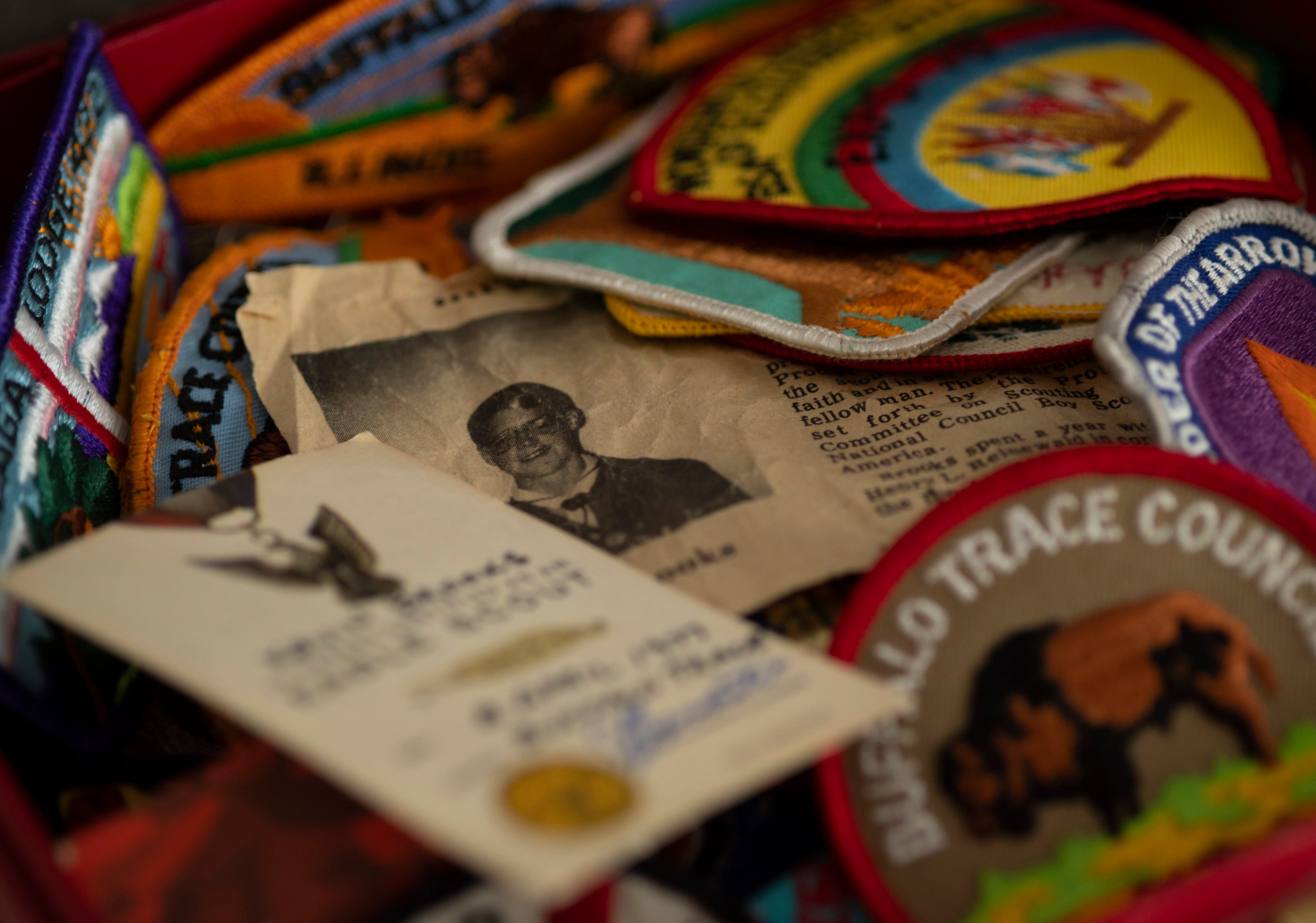 boy scout memory box