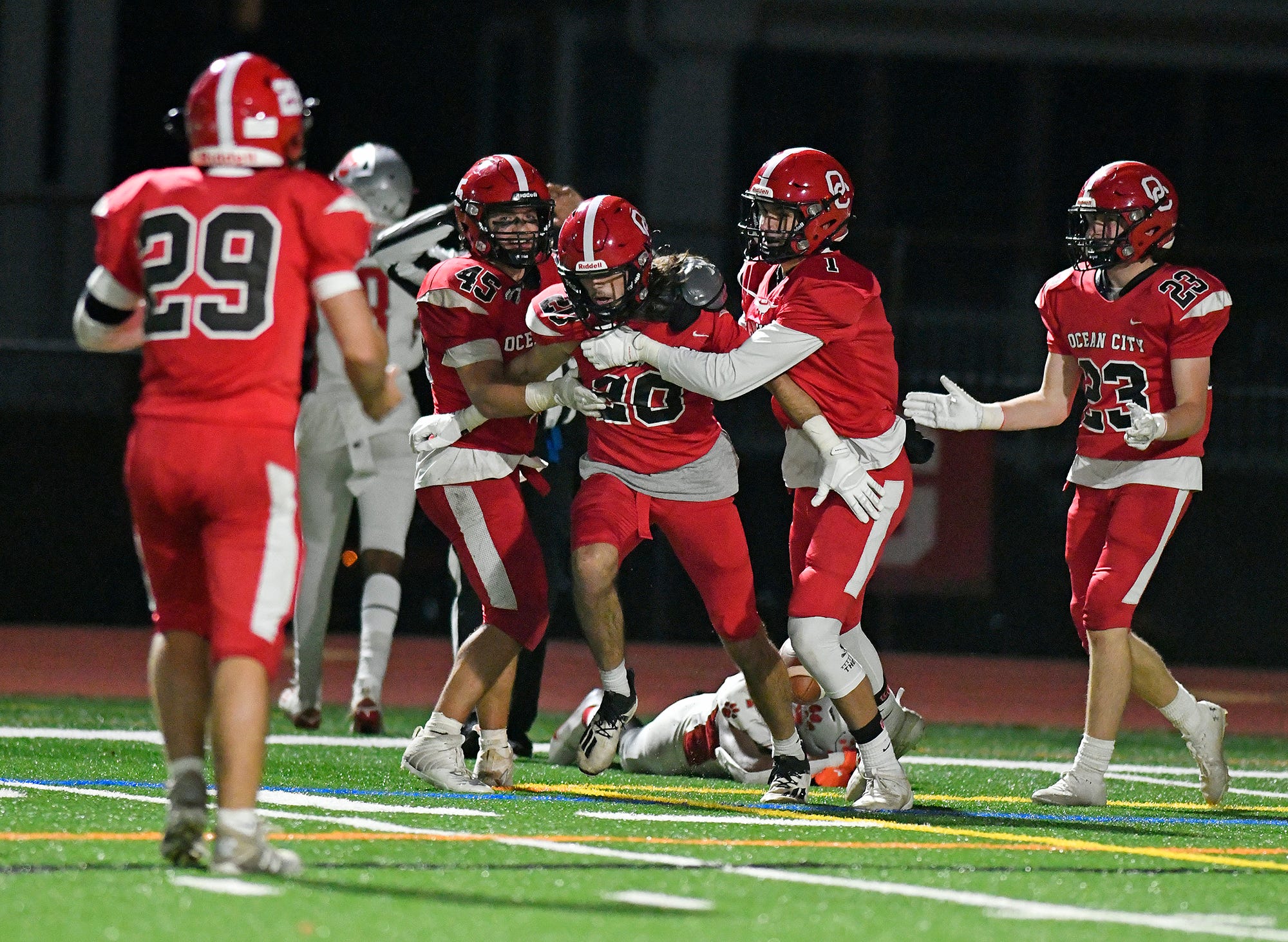 Ocean City Football Bests St. Joseph For Statement Win