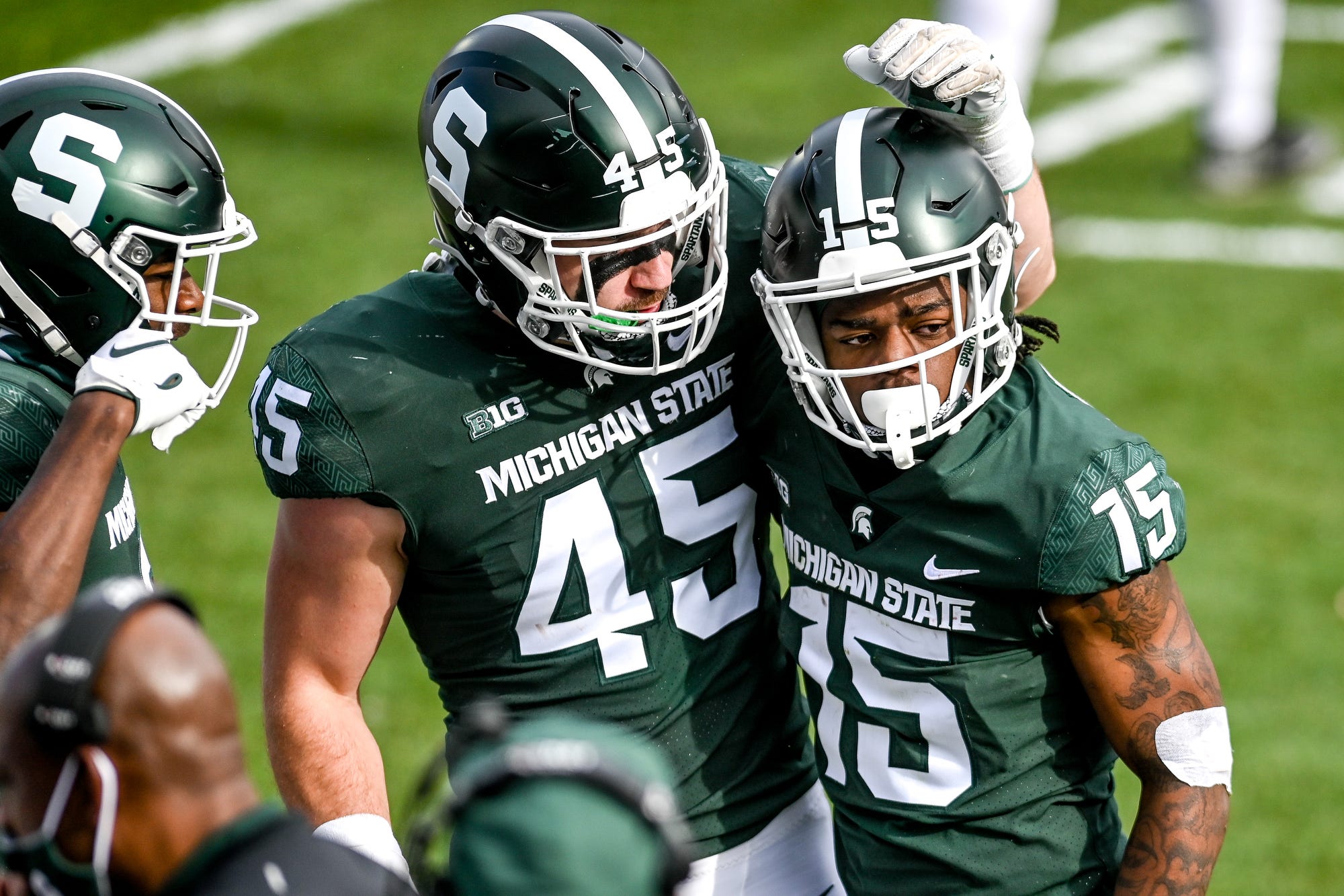 Michigan State Football Grading Msu S Performance Against Indiana