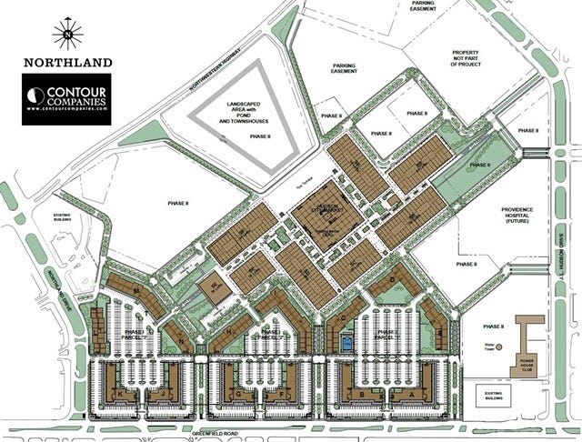 Northlands Shopping Centre Map Northland Center Mall Purchase Approved By Southfield City Council