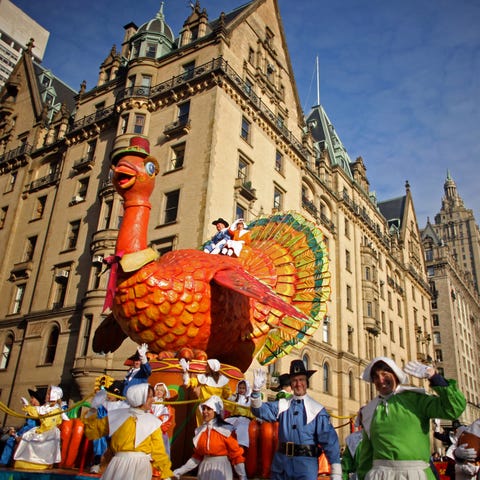 Macy's Thanksgiving Day Parade on Nov. 27, 2008 in