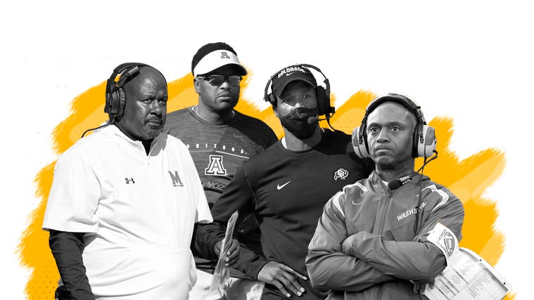 College Football Doesn't Give Black Coaches Many Chances