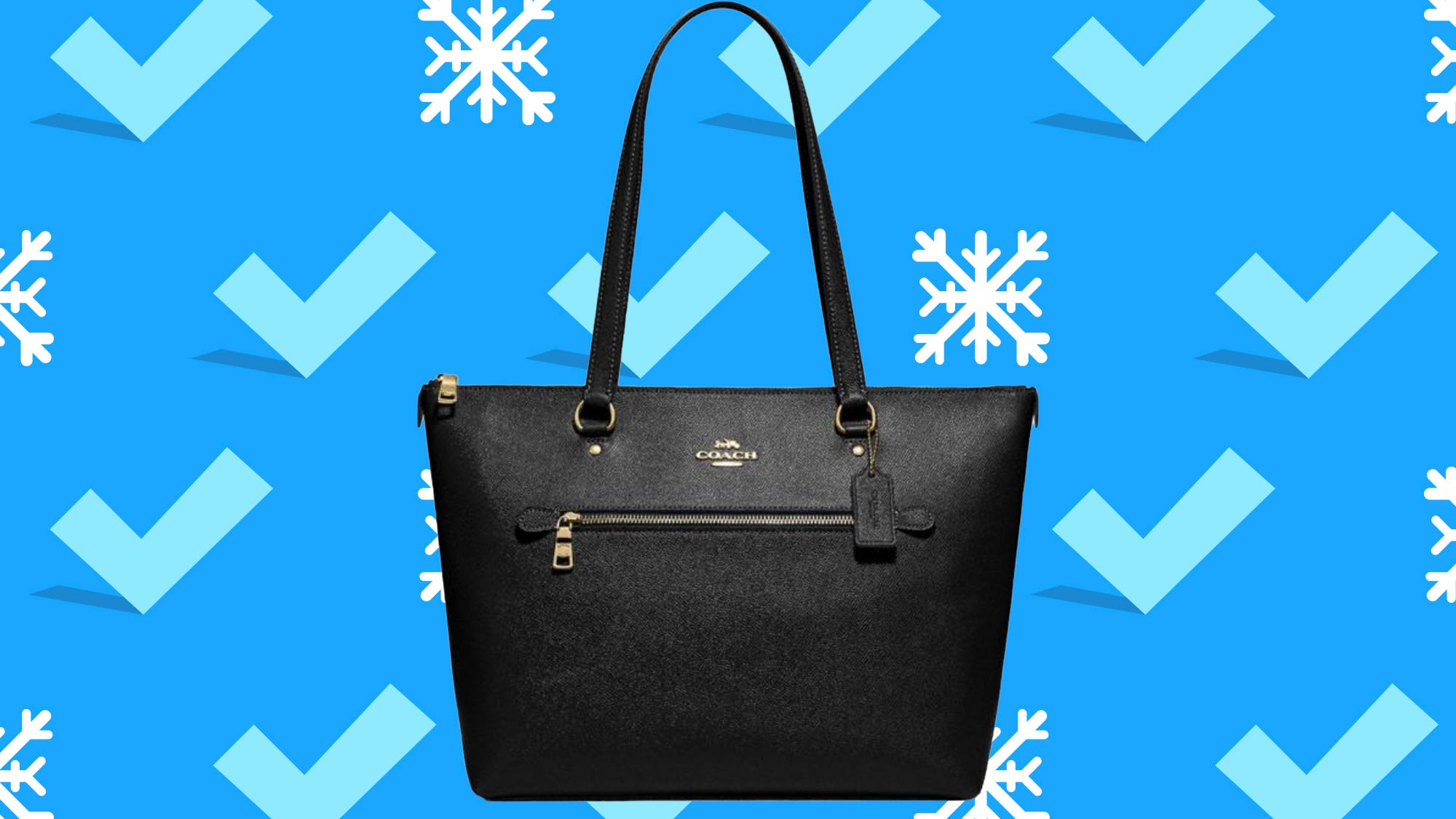 Coach addison tote online black