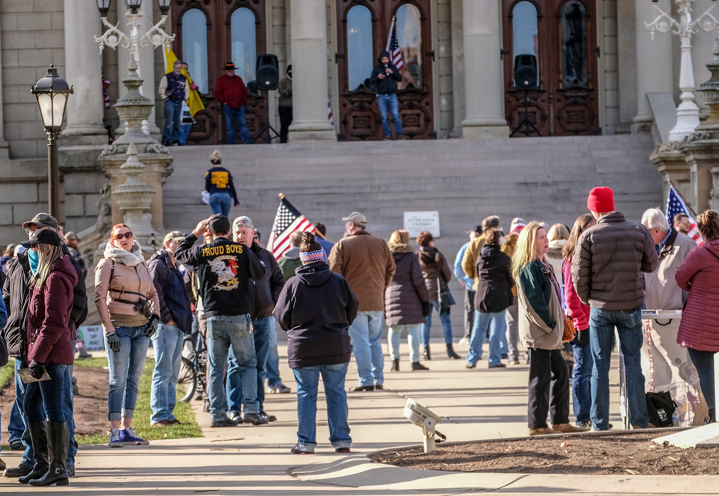 right wing pro trump event