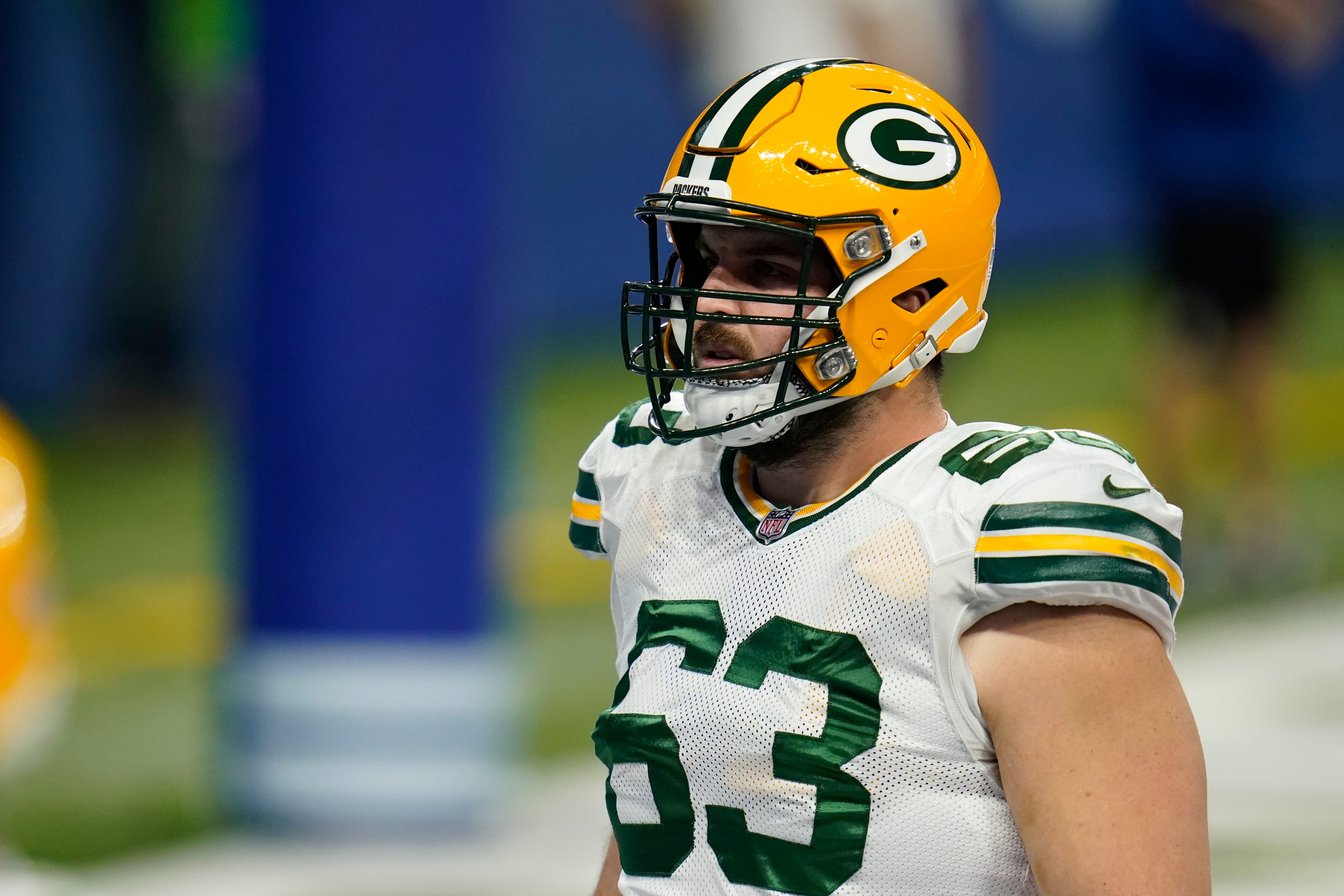 packers center helmet