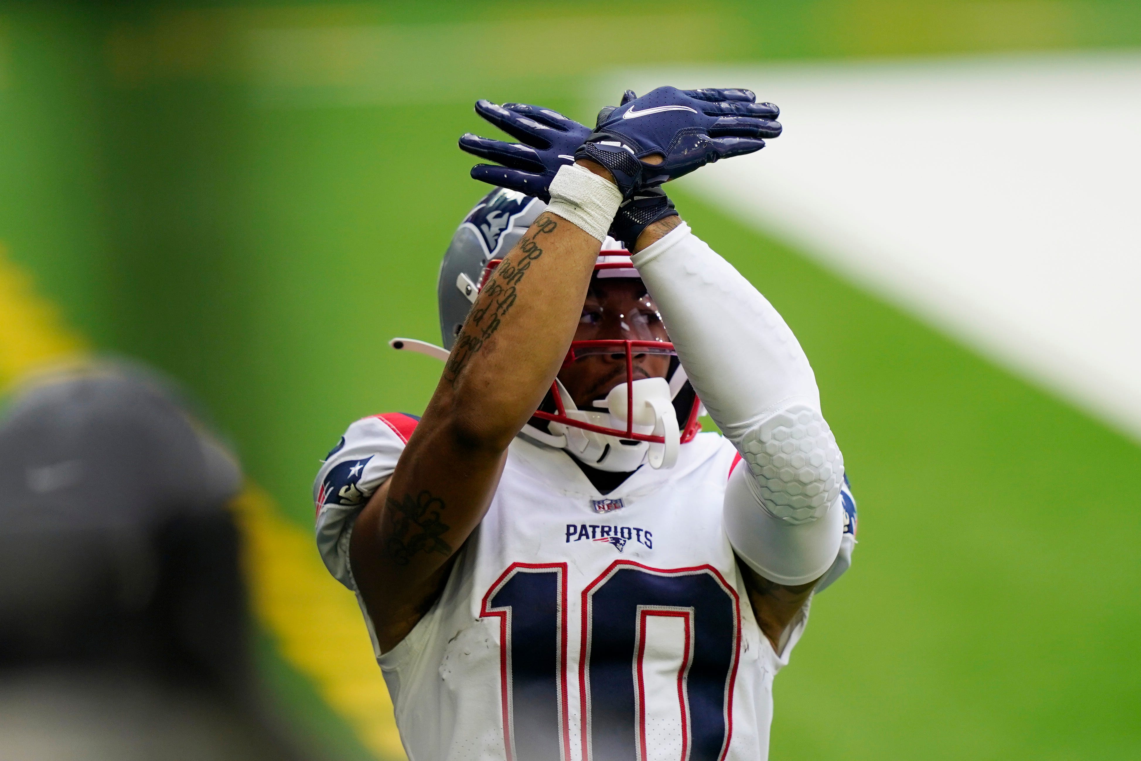 Patriots Damiere Byrd Has Breakout Game