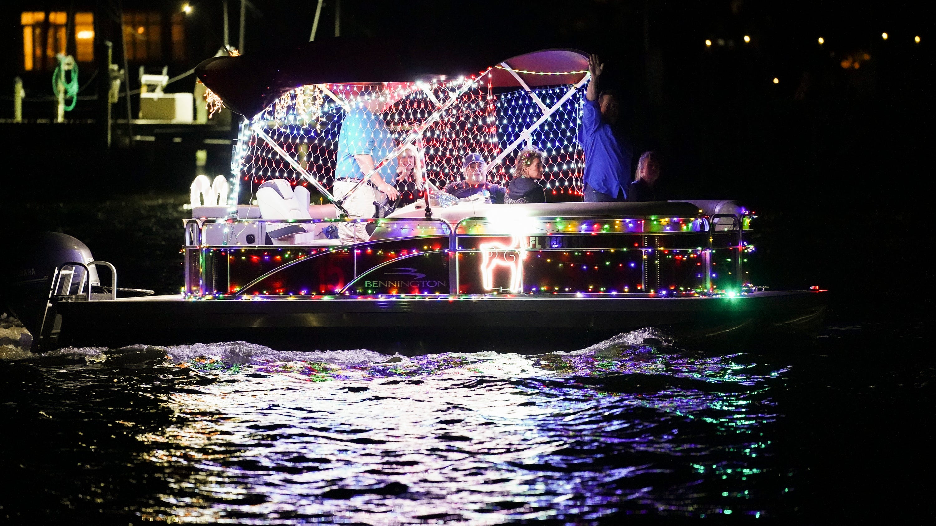 2021 Christmas parade, holiday parade, boat parade on Treasure Coast