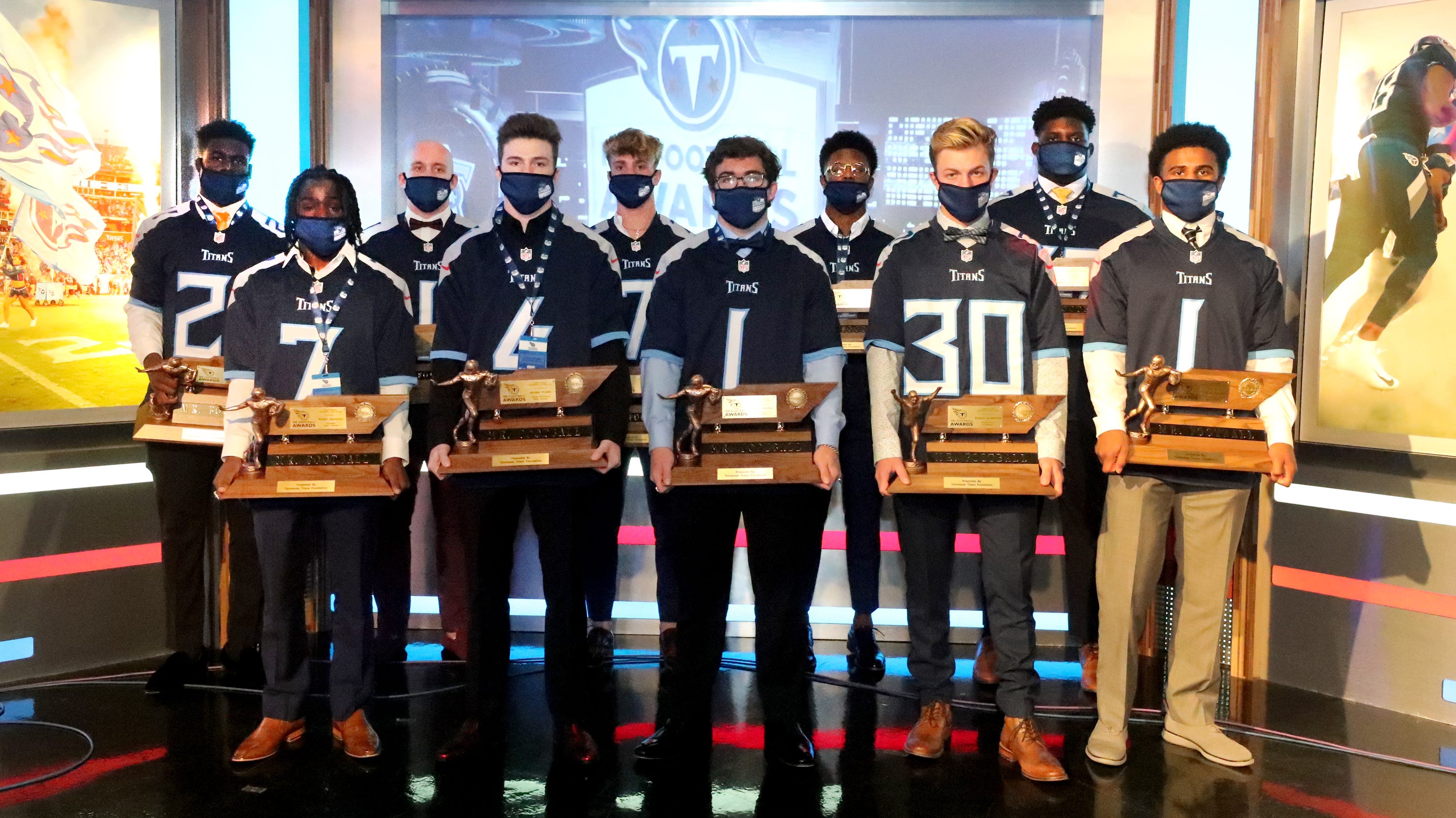 Tennessee Titans Mr. Football Awards Vanderbilt recruit C.J. Taylor