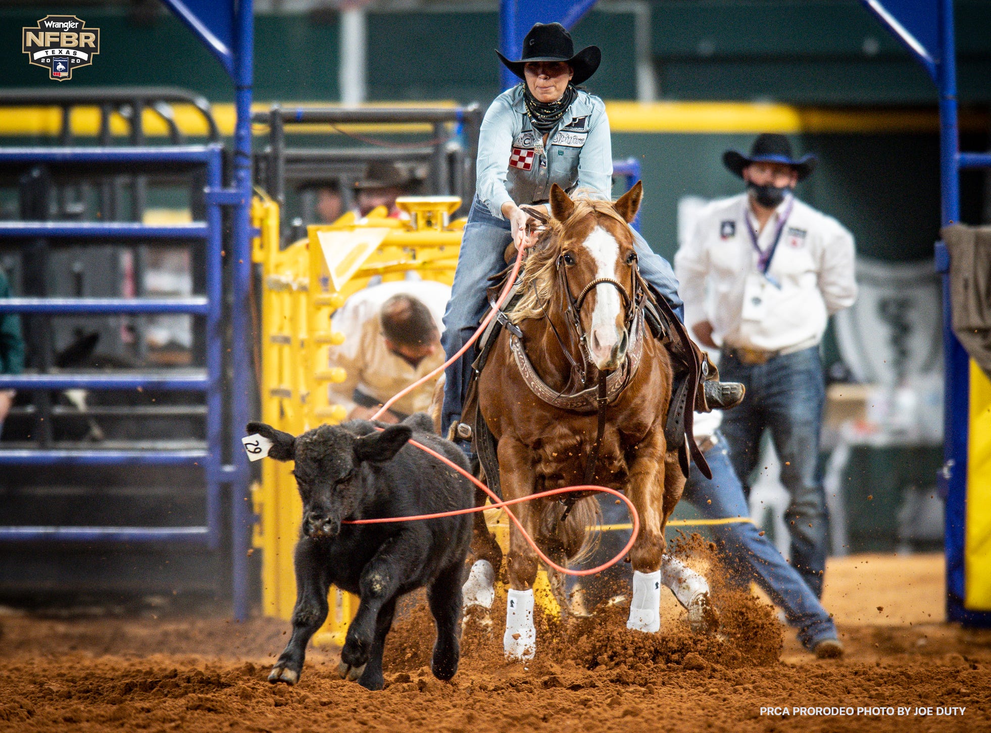 Crawford Wins Inaugural Wrangler National Finals Breakaway Roping Title