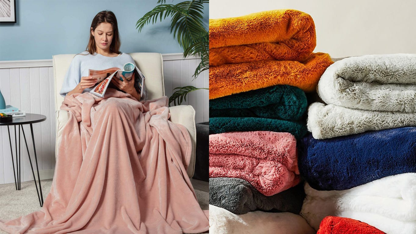 15 Popular Throw Blankets That Will Keep You Cozy This Winter