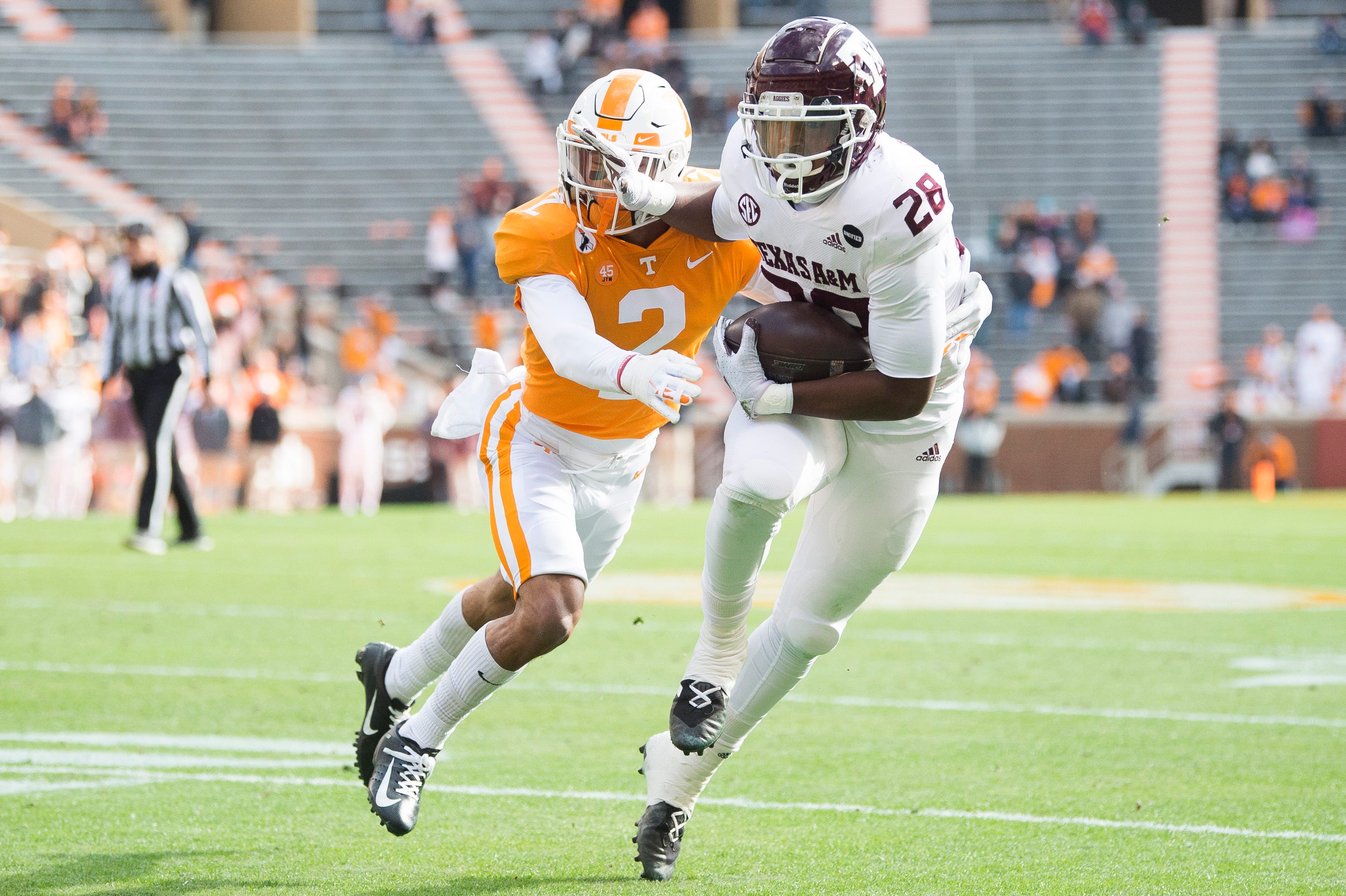 texas a&m football vs tennessee