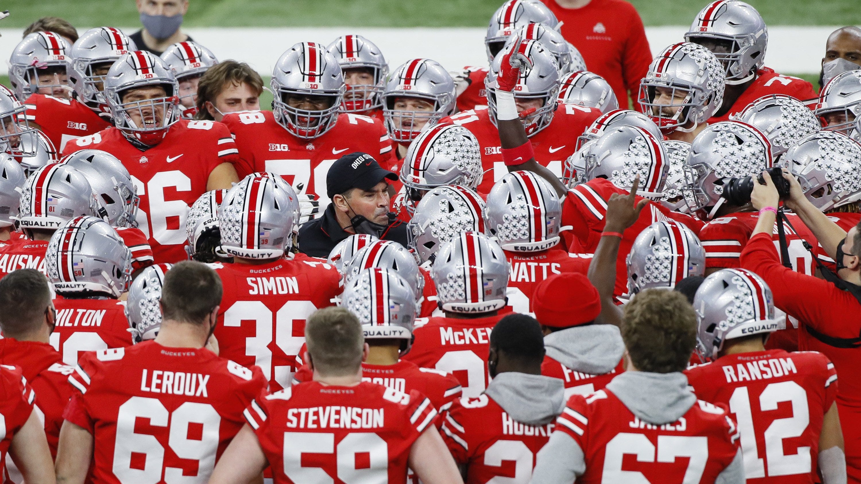 Ohio State depth chart and roster against Alabama