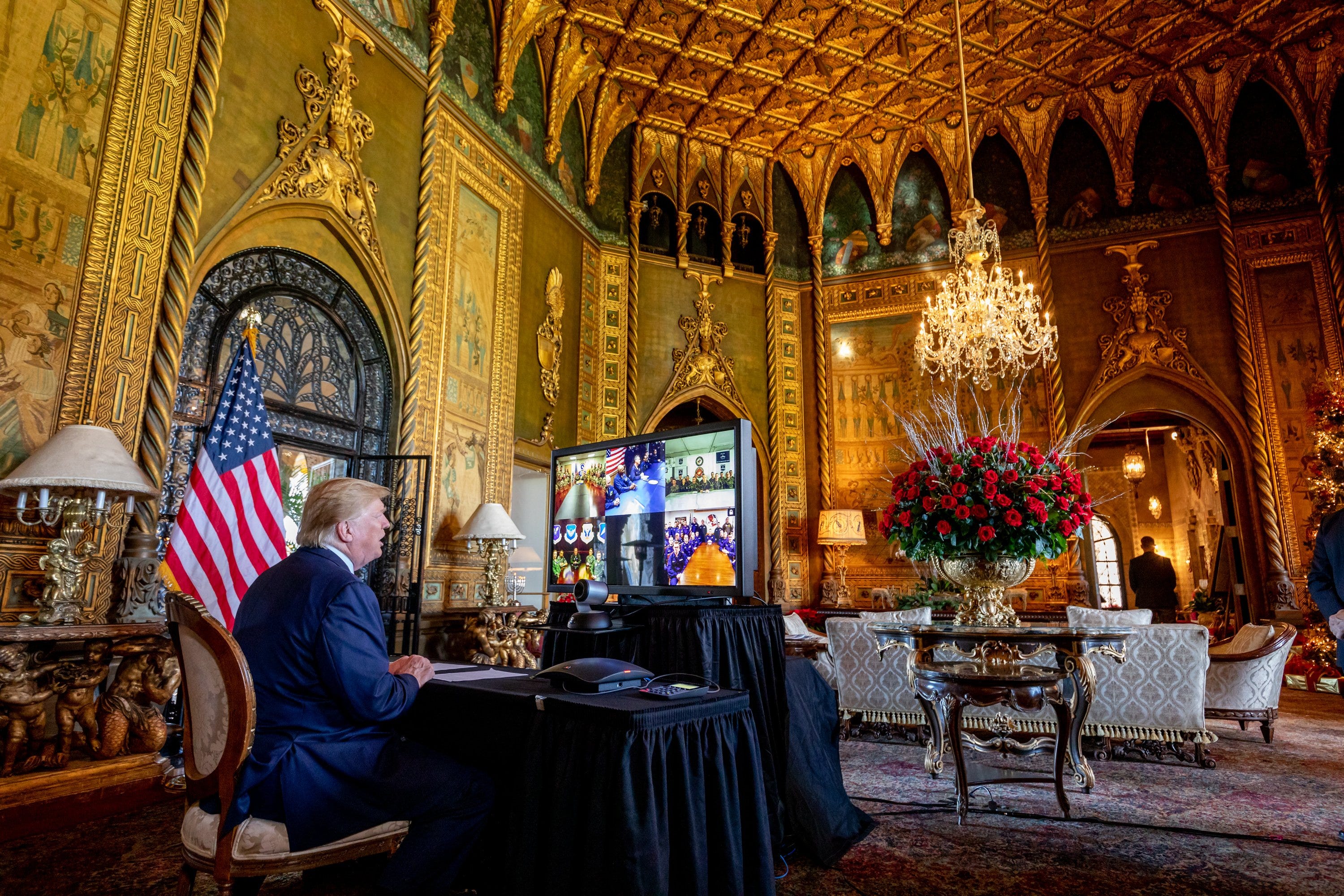 President Donald Trump's Prior Mar-a-Lago Holiday Vacations