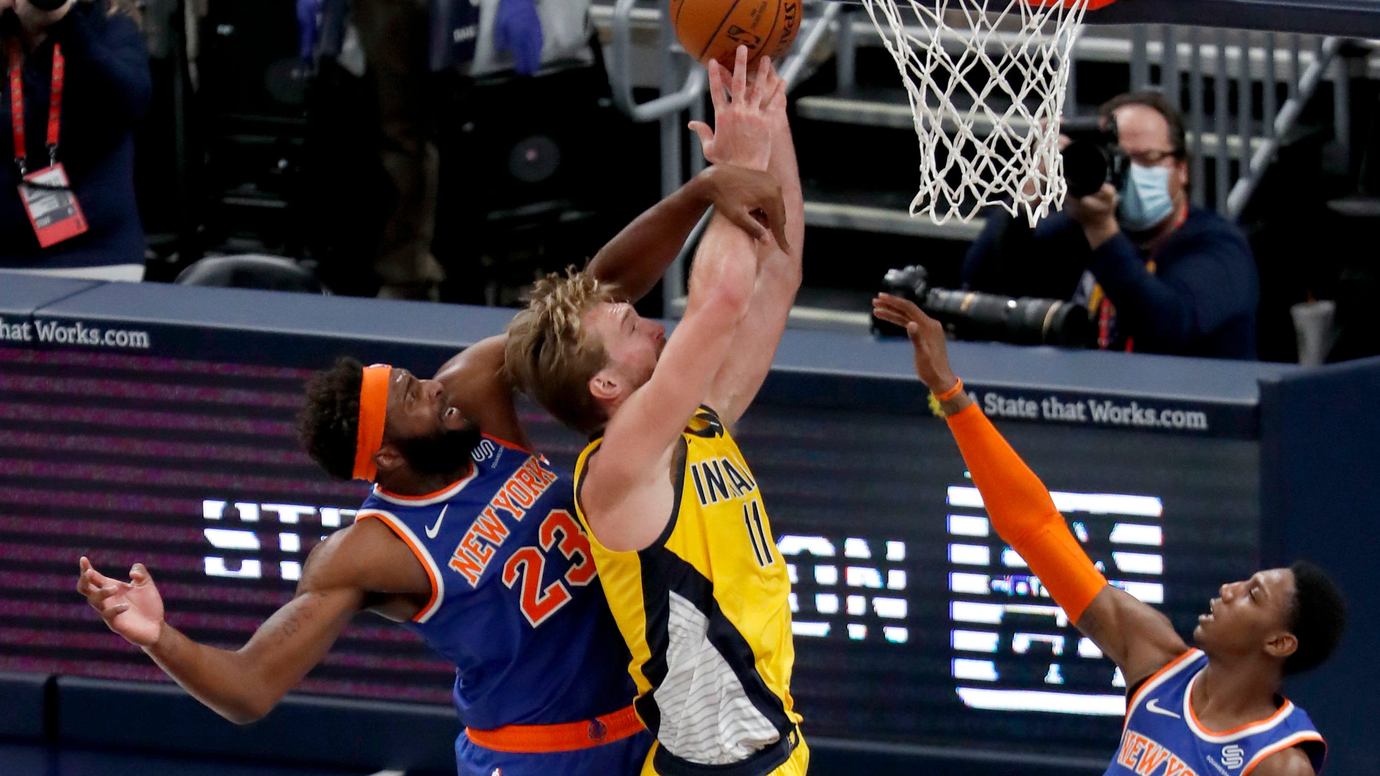 Pacers vs. Knicks Pacers dominate 2nd half in 121106 victory in Nate