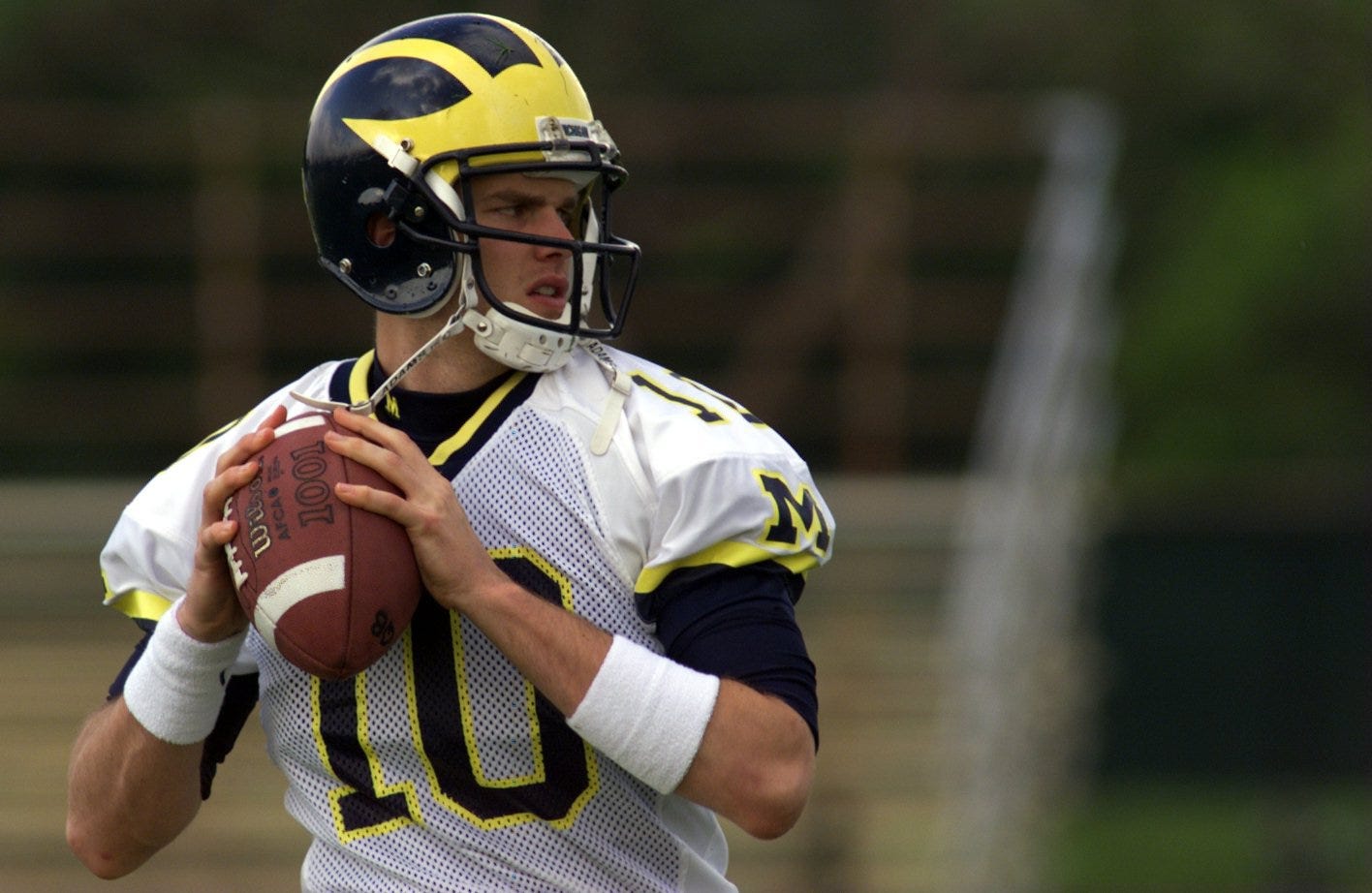 tom brady university of michigan jersey