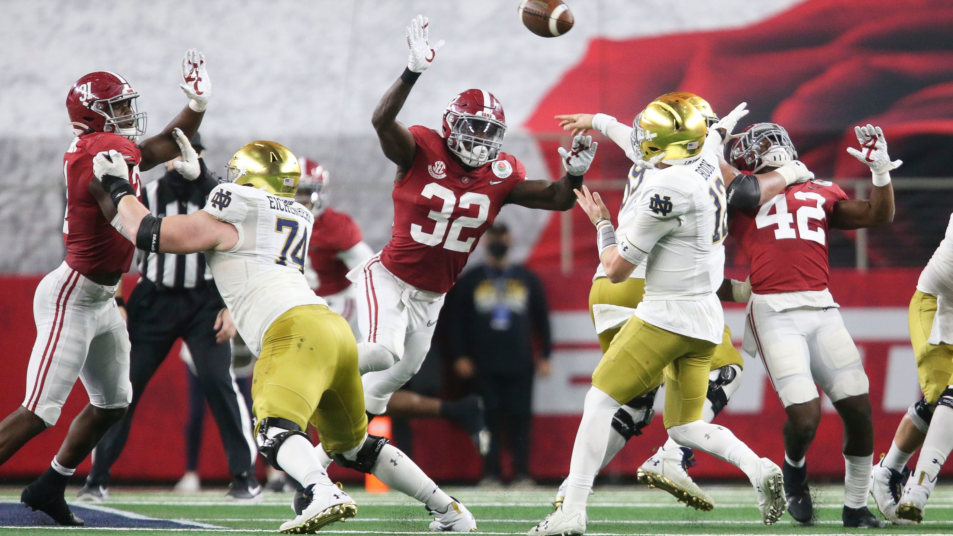 Tracking Alabama football's NFL undrafted freeagent signings