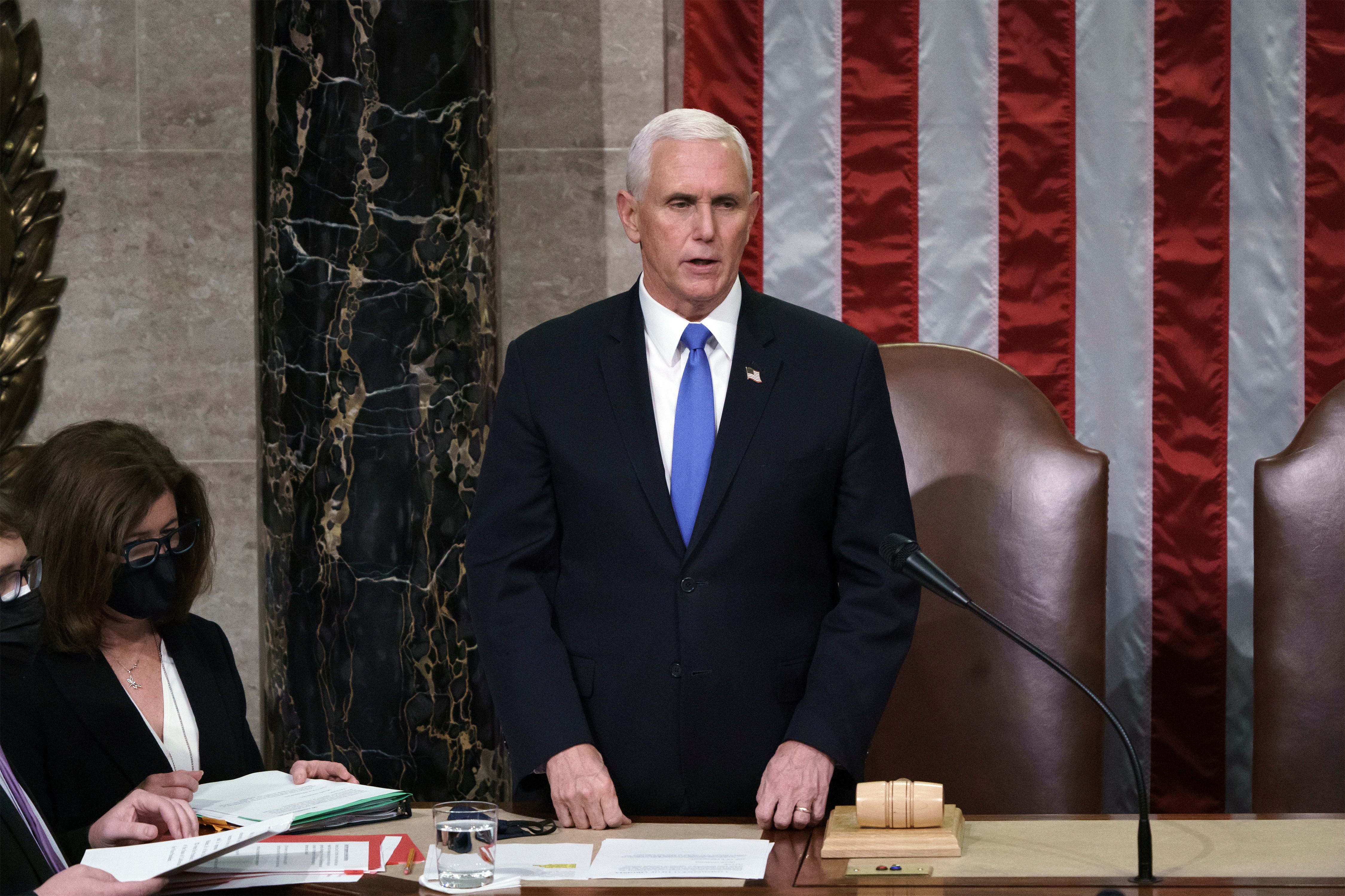 Watch Pence Certify Biden, Harris Election Results After Capitol Riot