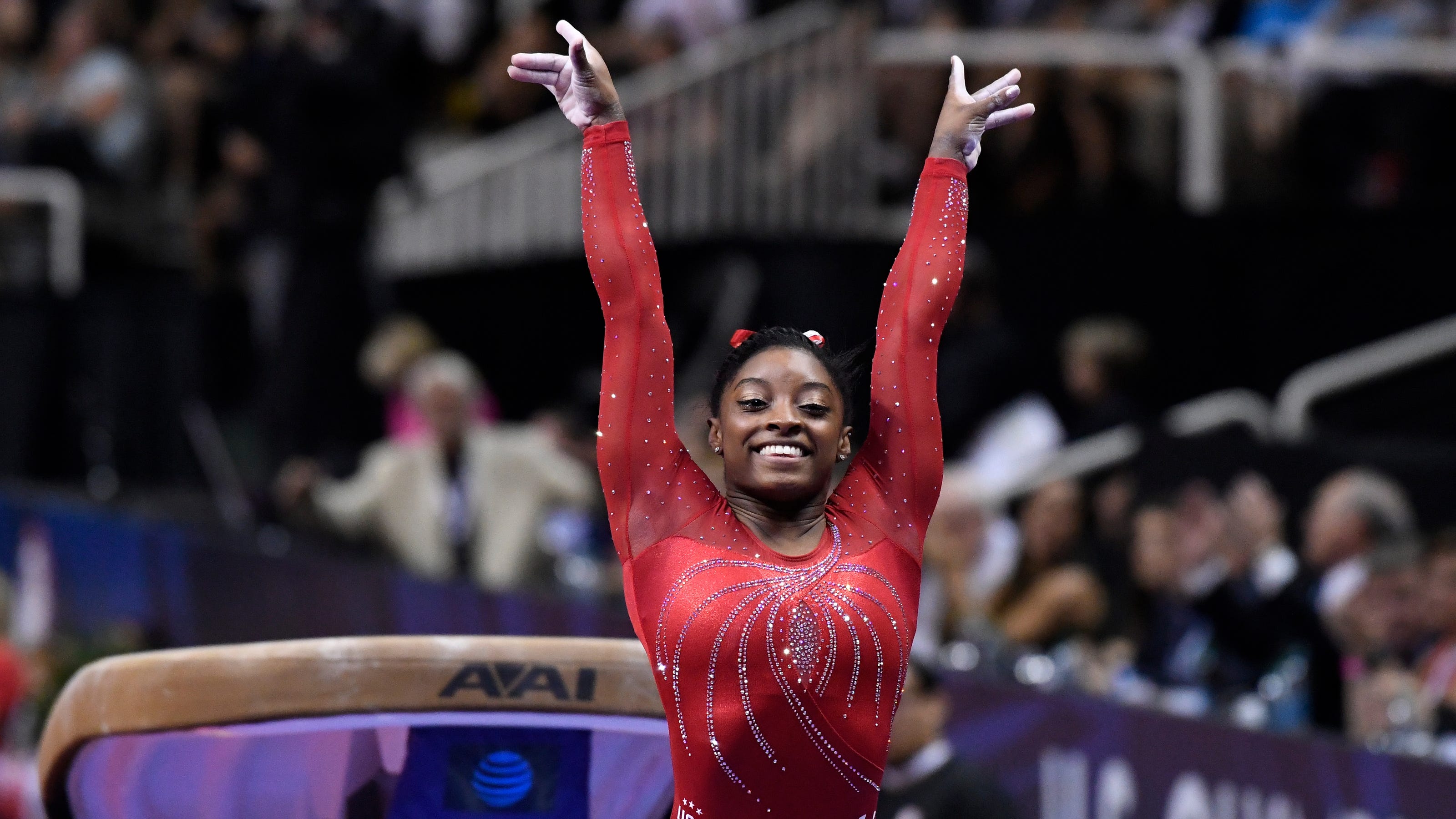 Simone Biles thinking about competing in Paris for 2024 Olympics