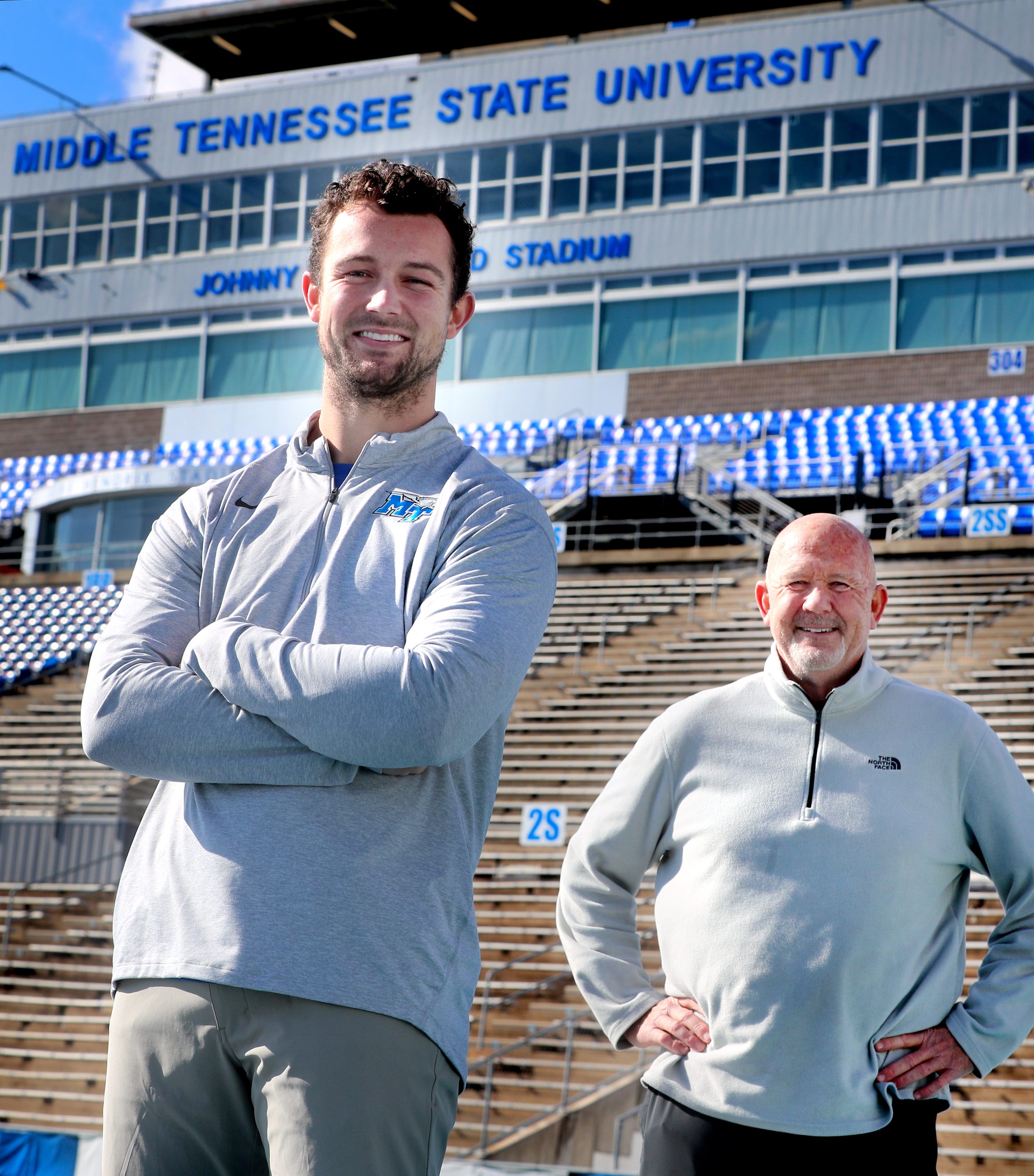 MTSU Football: Rick Stockstill, Brent Stockstill A Father, Son Coaching ...