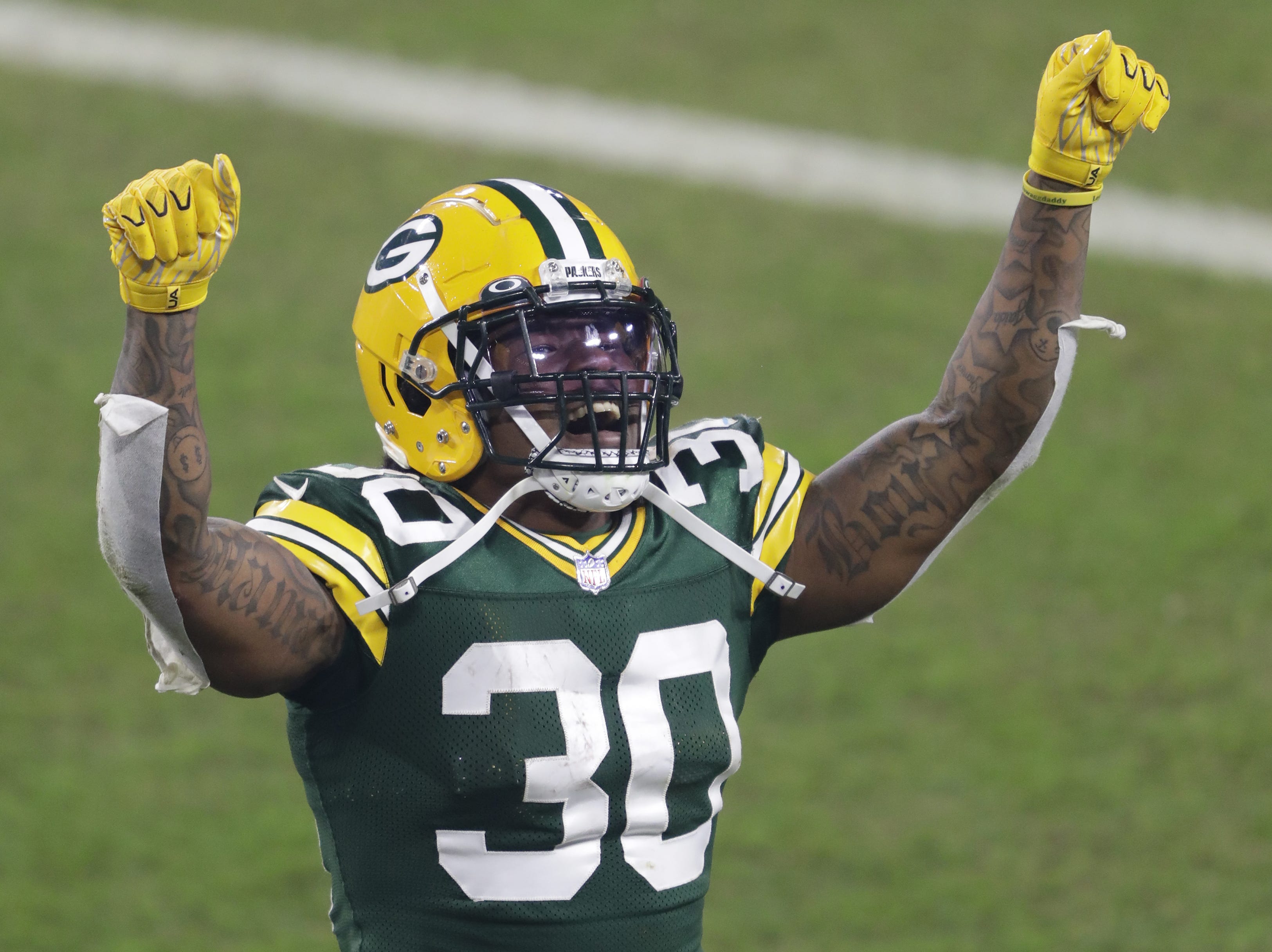 Green Bay Packers Jamaal Williams Announces He'll Be Joining Lions