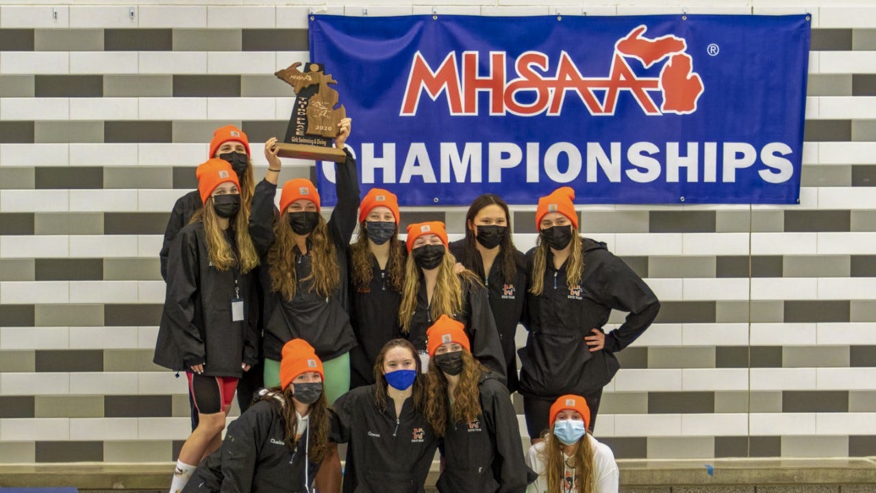 Area girls swim teams find success, closure at MHSAA state meet