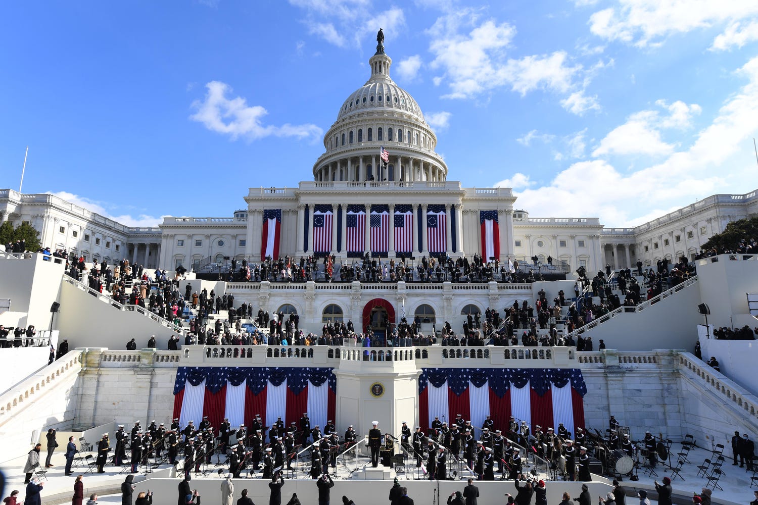 Inauguration Day photos Historic images capture mood of Washington