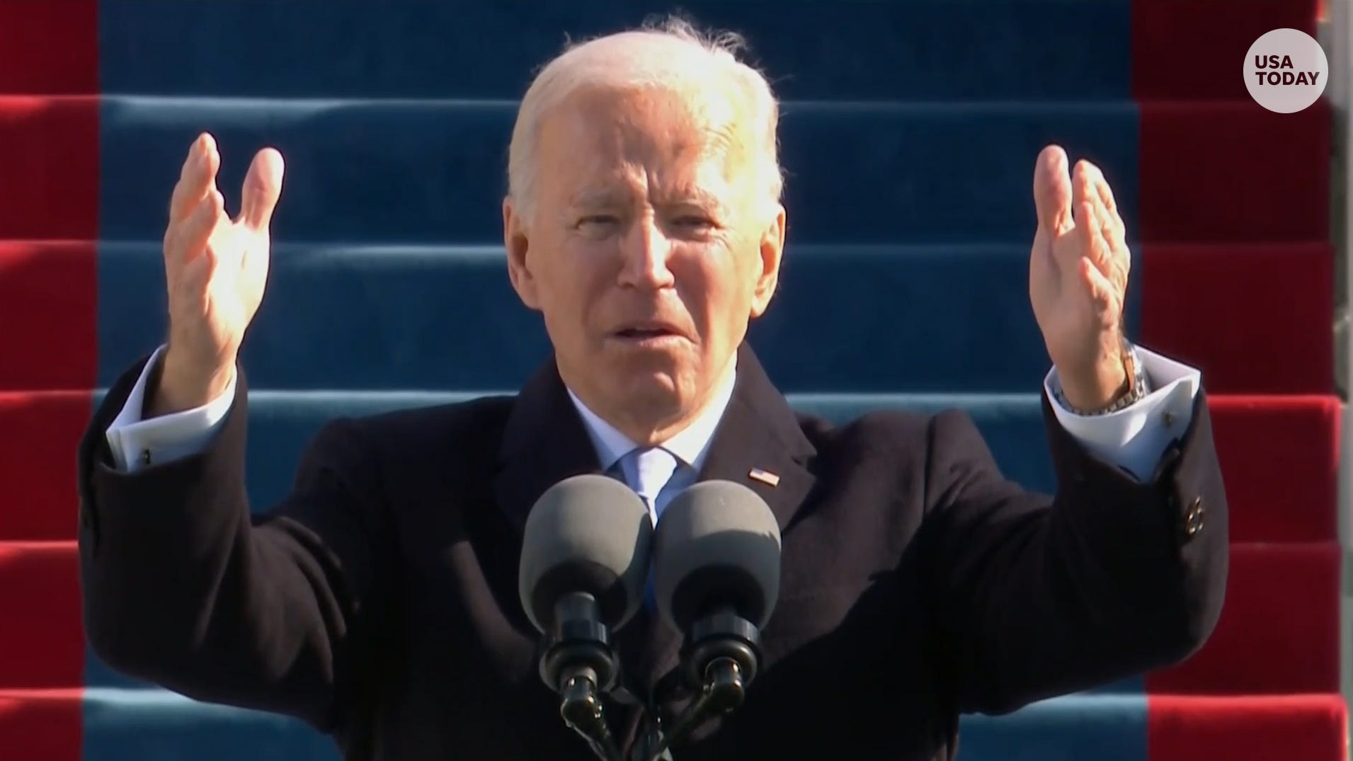 Biden inaugural address spoke of unity in remembering US history