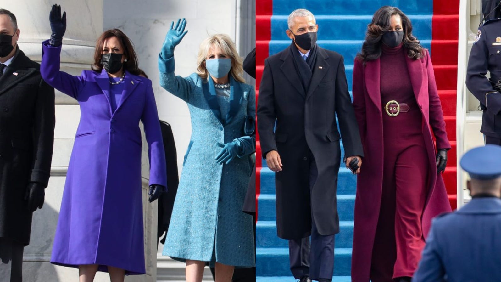 Purple is everywhere at Biden’s Inauguration—here’s how to get the look