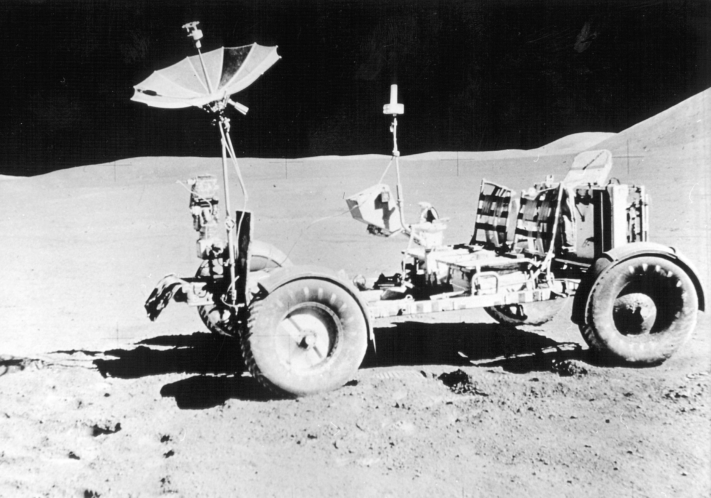 How GM Put An Electric Car On The Moon Before Selling Them On Earth