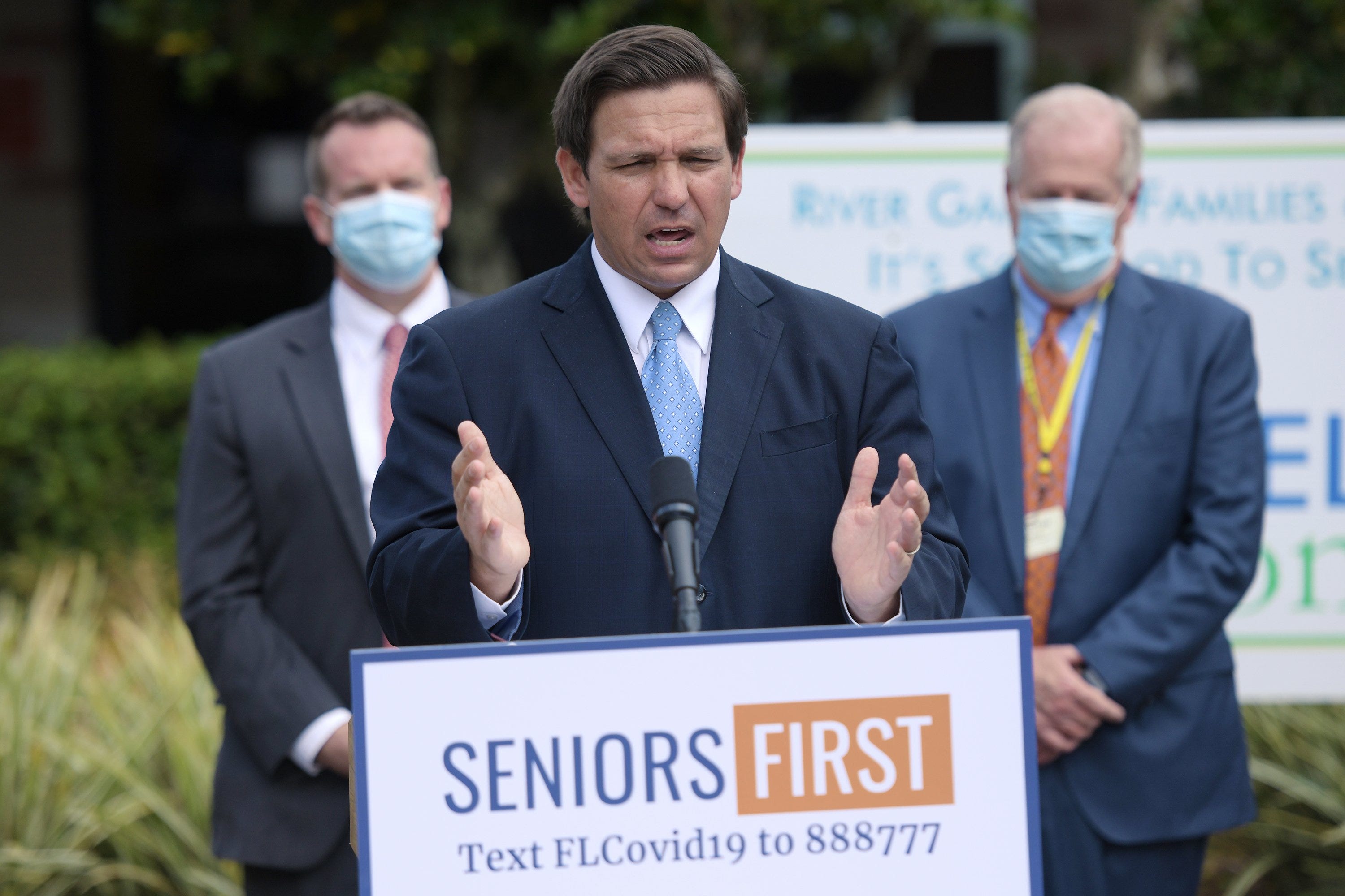 DeSantis Says 22 Percent Of 65+ Residents Have Been Vaccinated