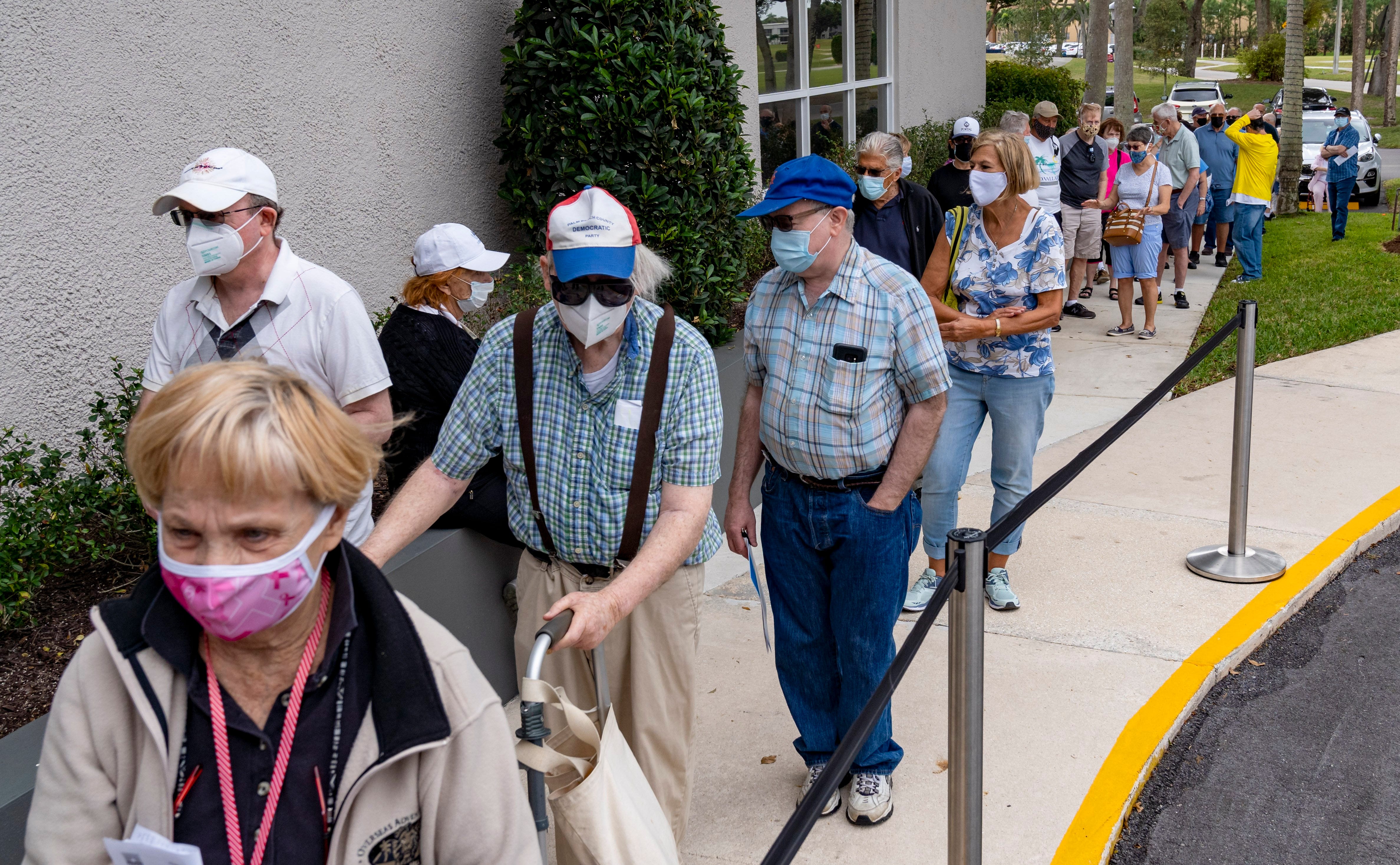 Half Of Palm Beach County S Seniors At The Halfway Mark On Vaccines