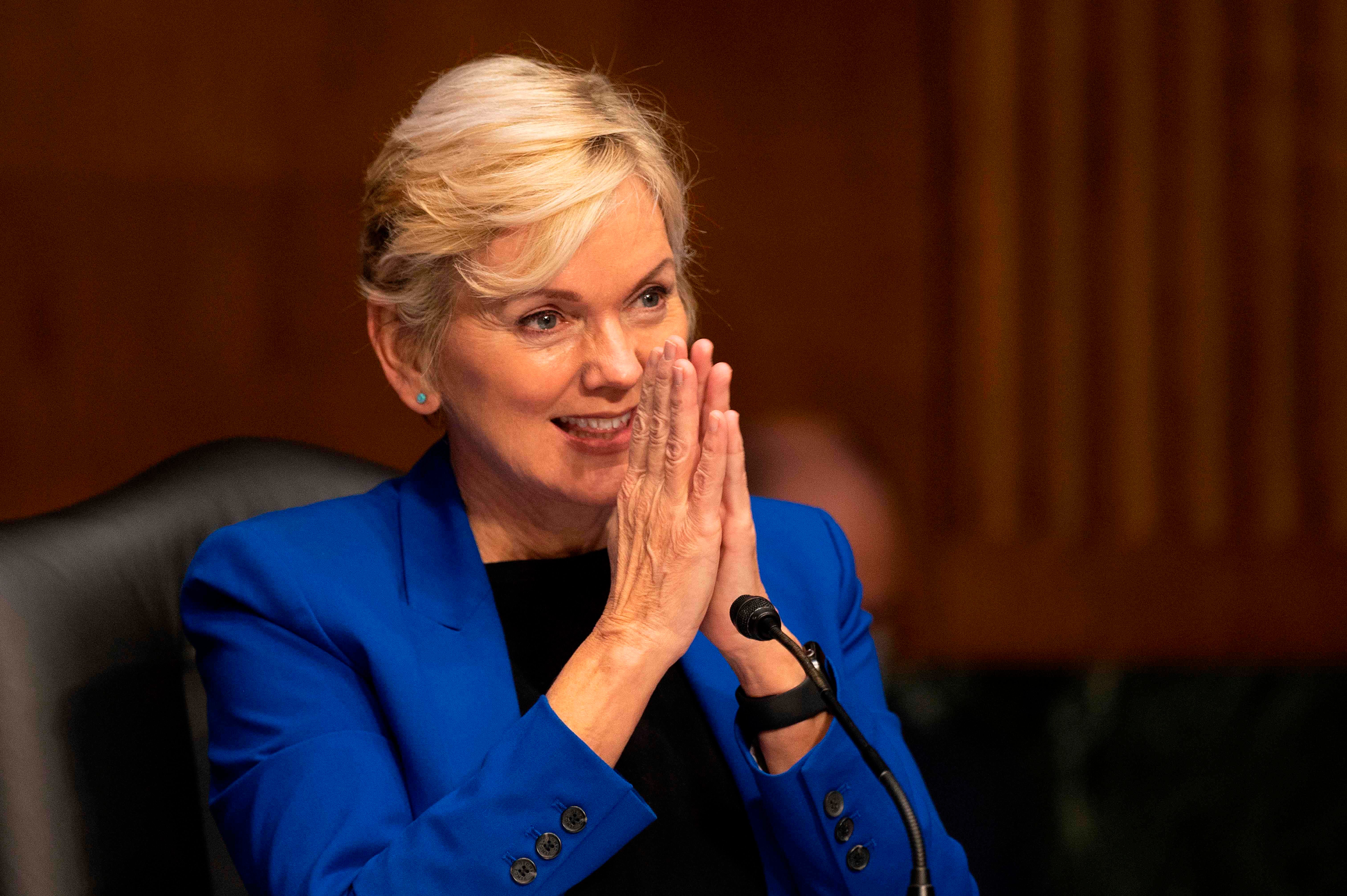 Jennifer Granholm Confirmed As Energy Secretary In Bipartisan Vote   8cd81a89 8d82 412b 8d50 60bddd1fbb11 GTY AFP 8ZN362  